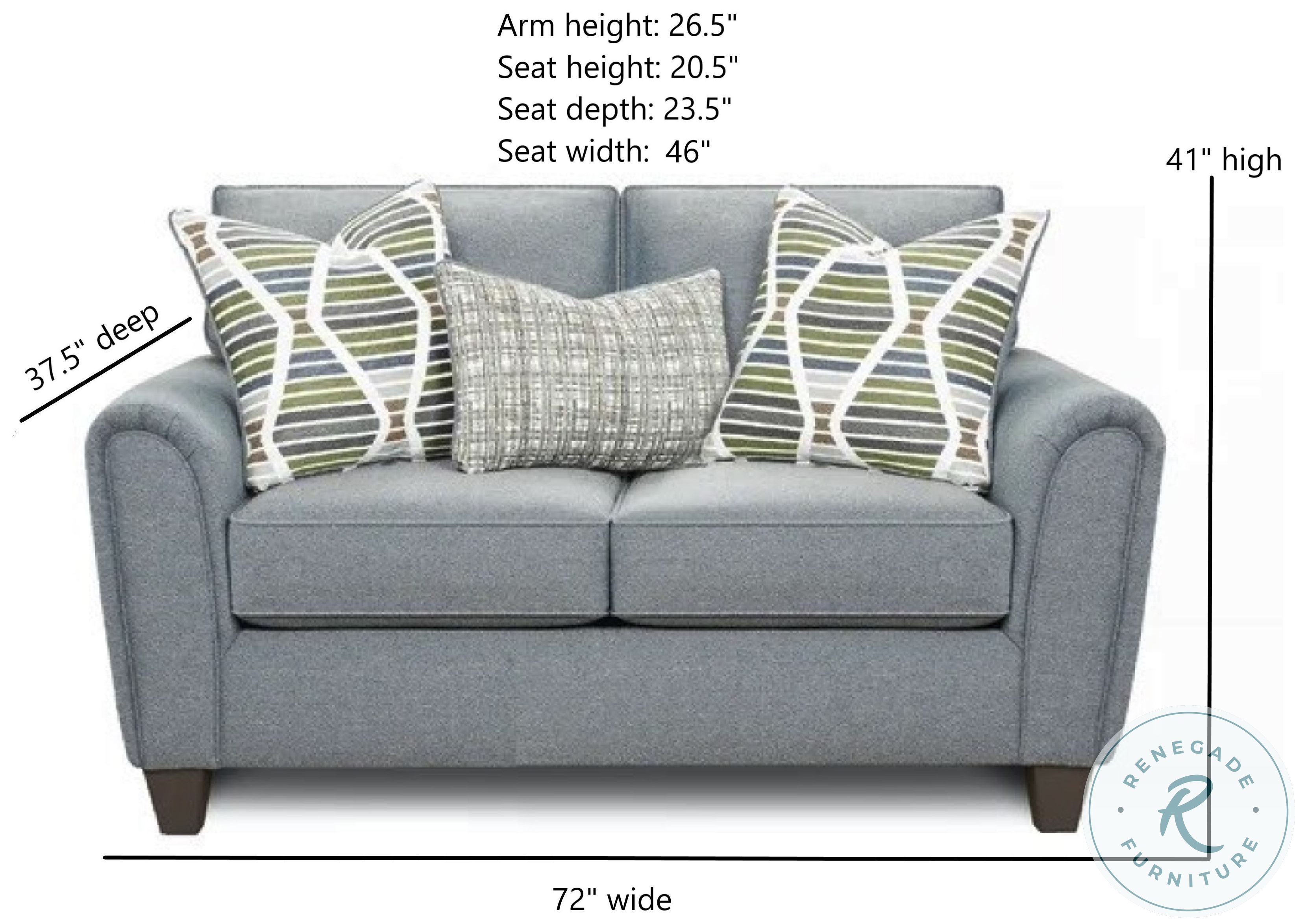 Macarena Marine Loveseat