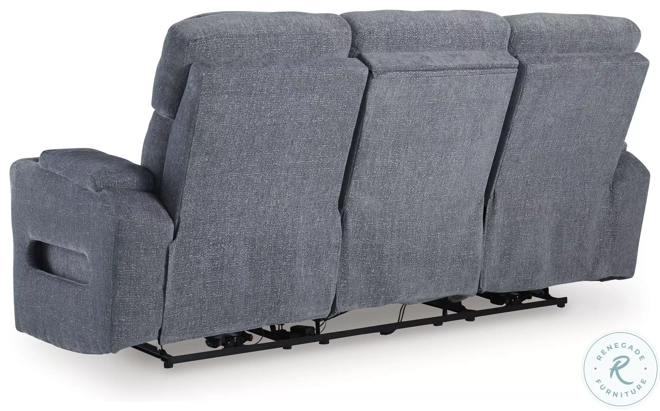 Forest Lake Steel Power Reclining Sofa with Adjustable Headrest