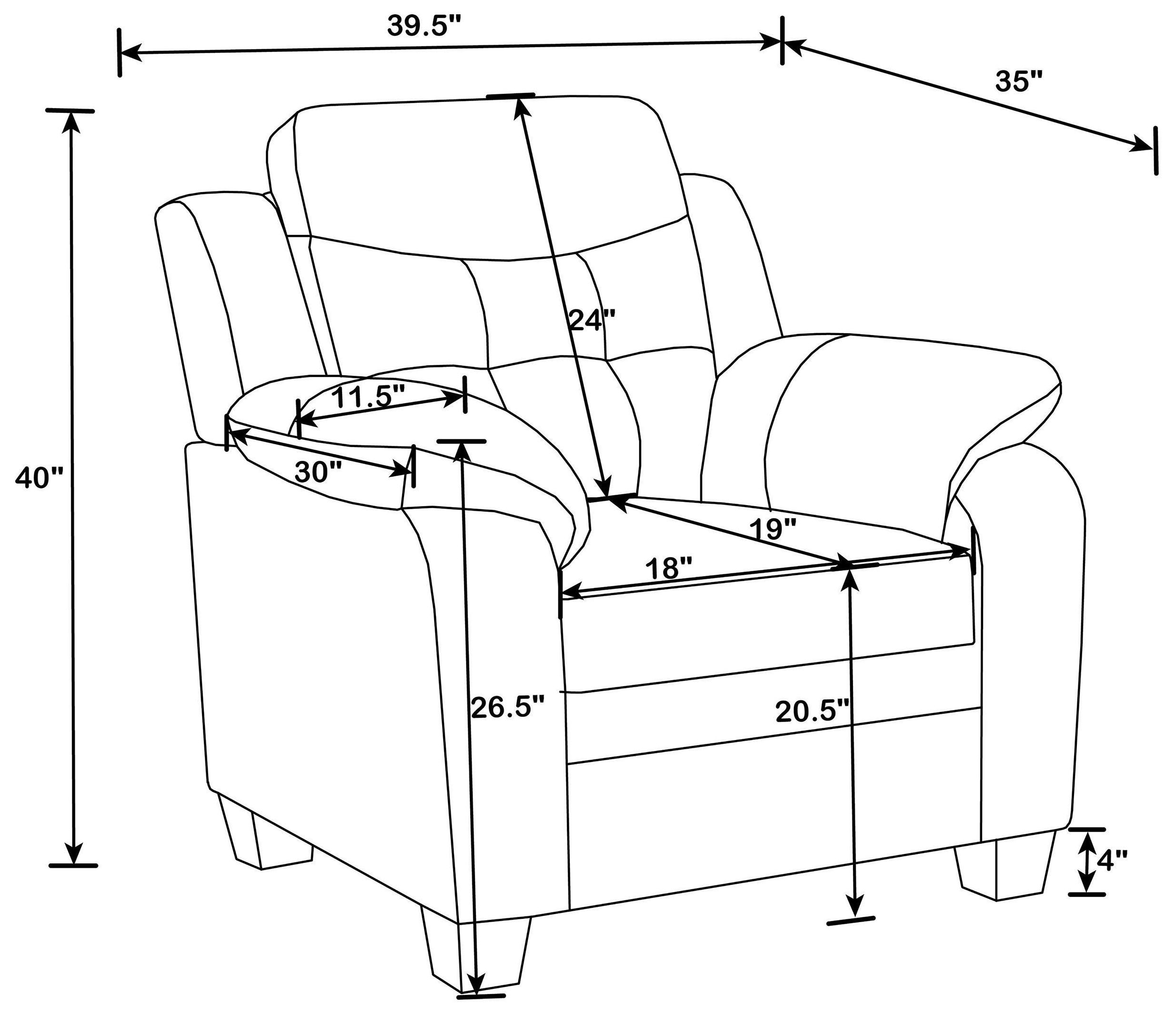 Finley Black Chair