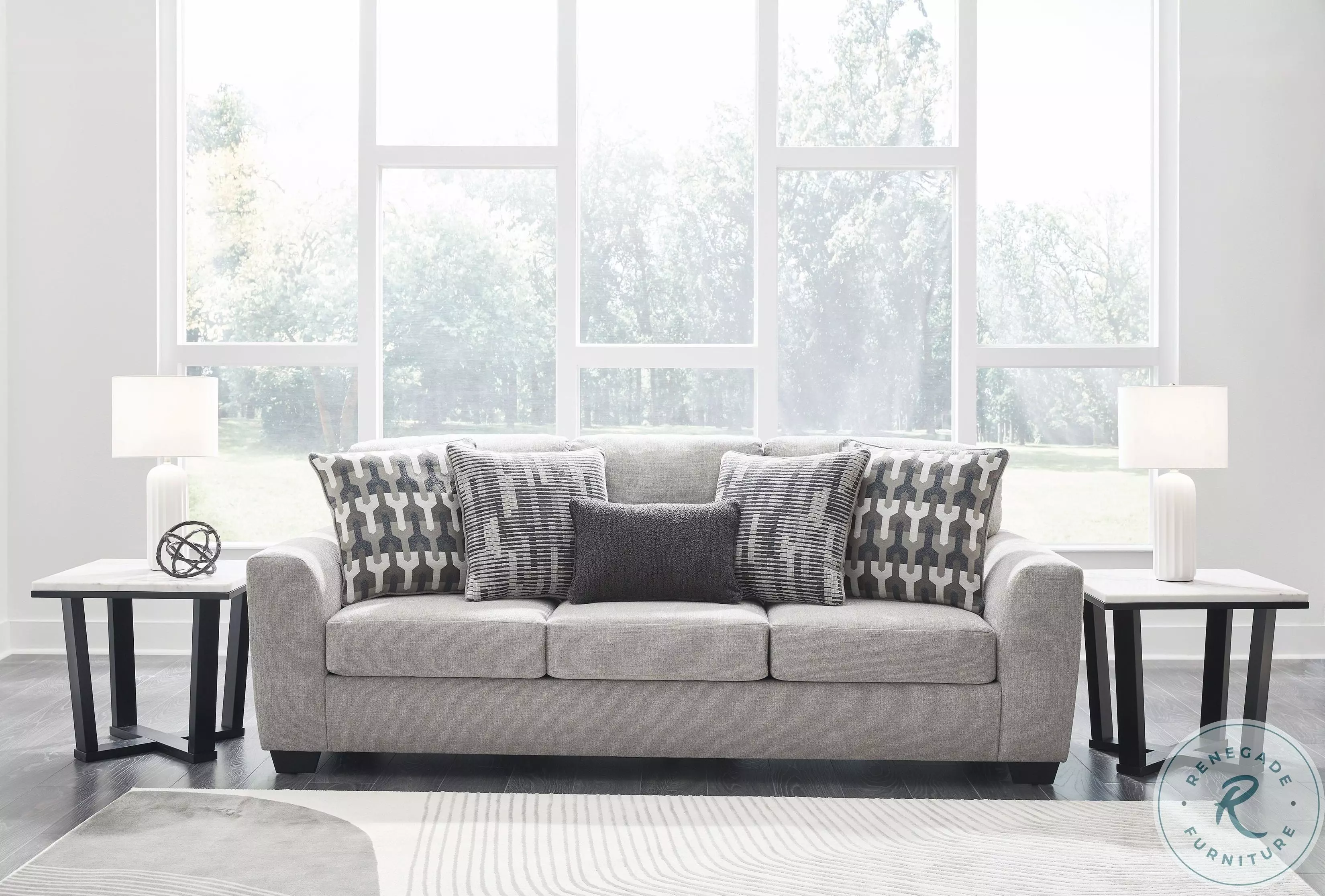 Avenal Park Flannel Sofa From Home Gallery Stores | Home Gallery