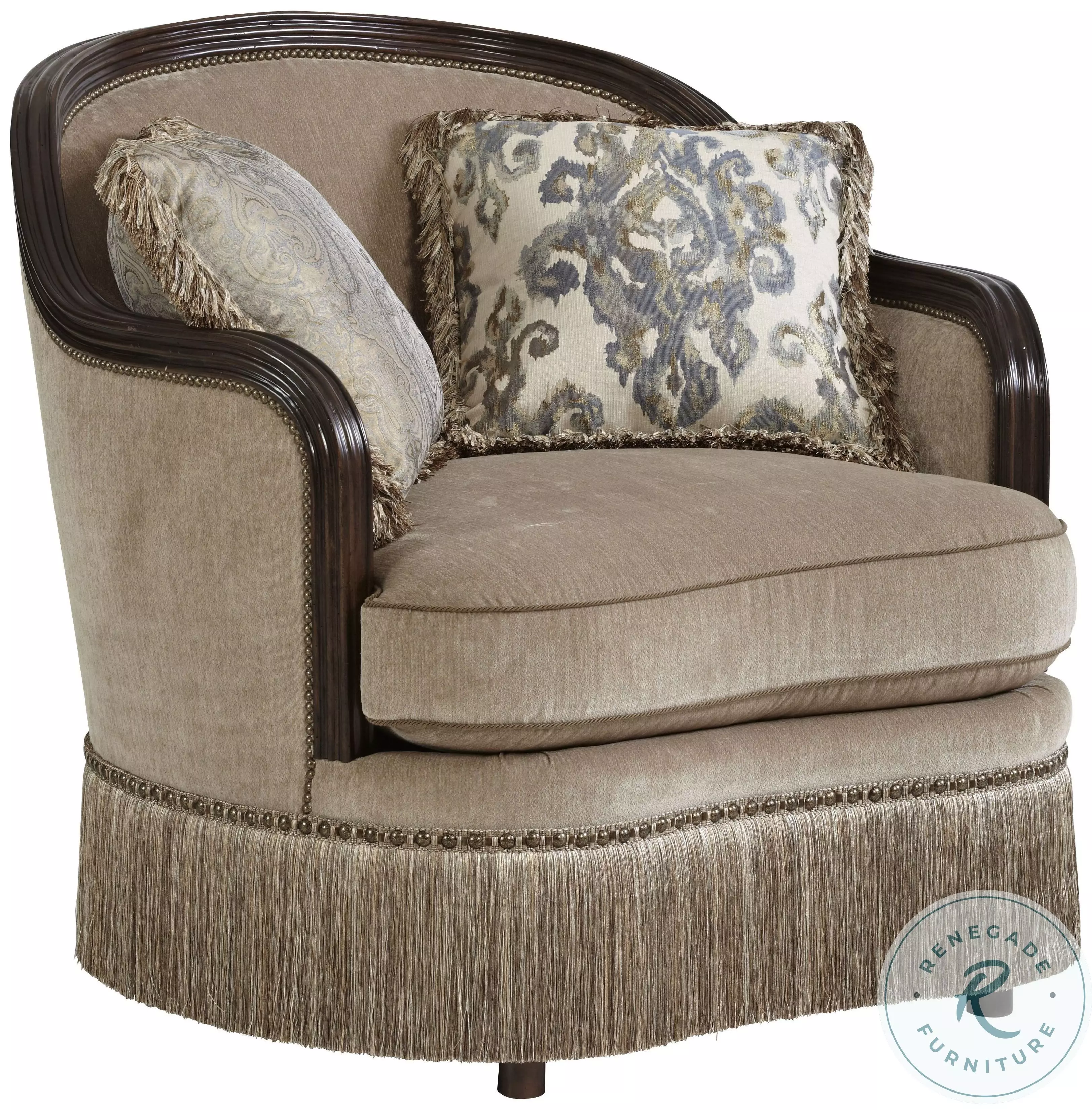 Giovanna Azure Upholstered Chair from ART | Coleman Furniture