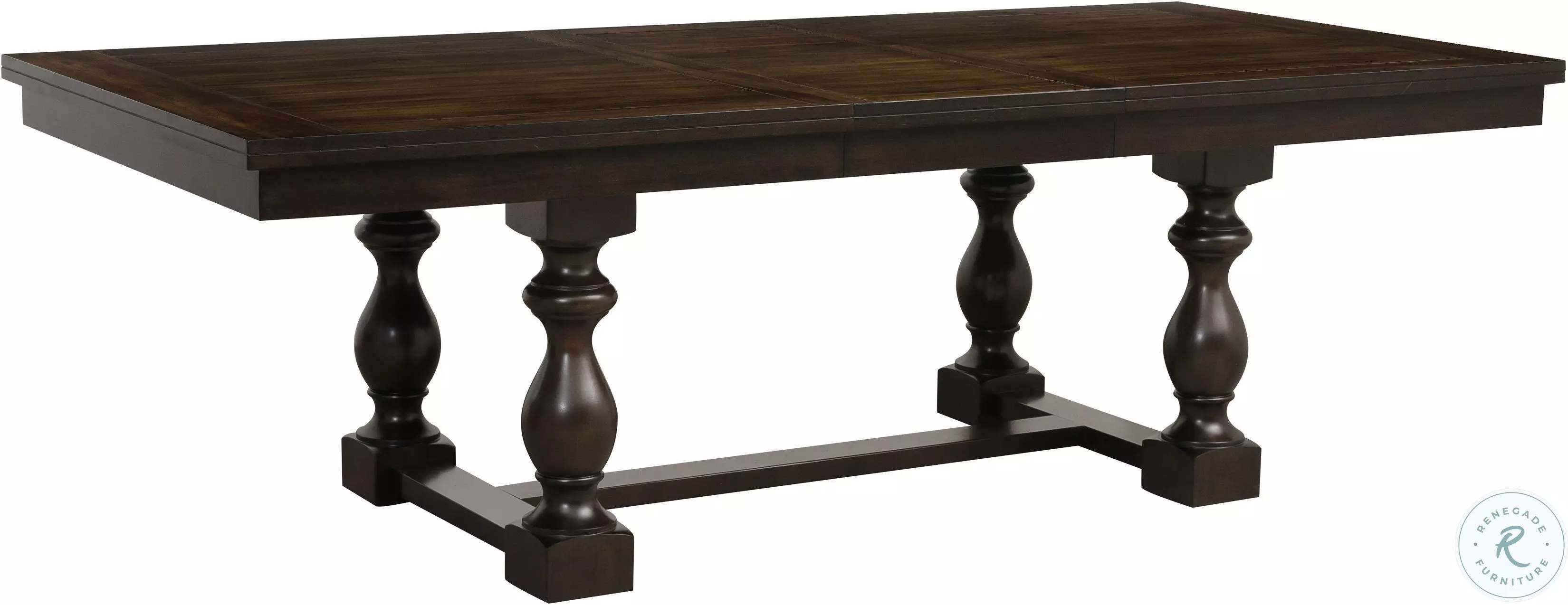 Yates Burnish Dark Oak Extendable Dining Table From Home