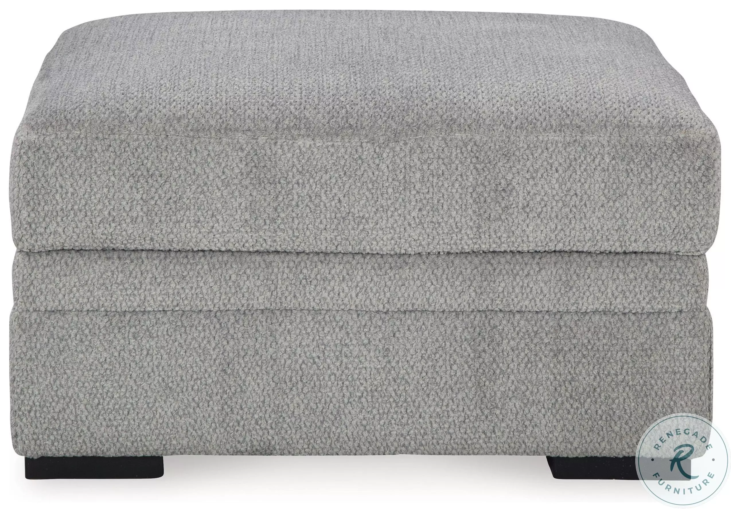 Casselbury Cement Ottoman With Storage From Ashley Furniture
