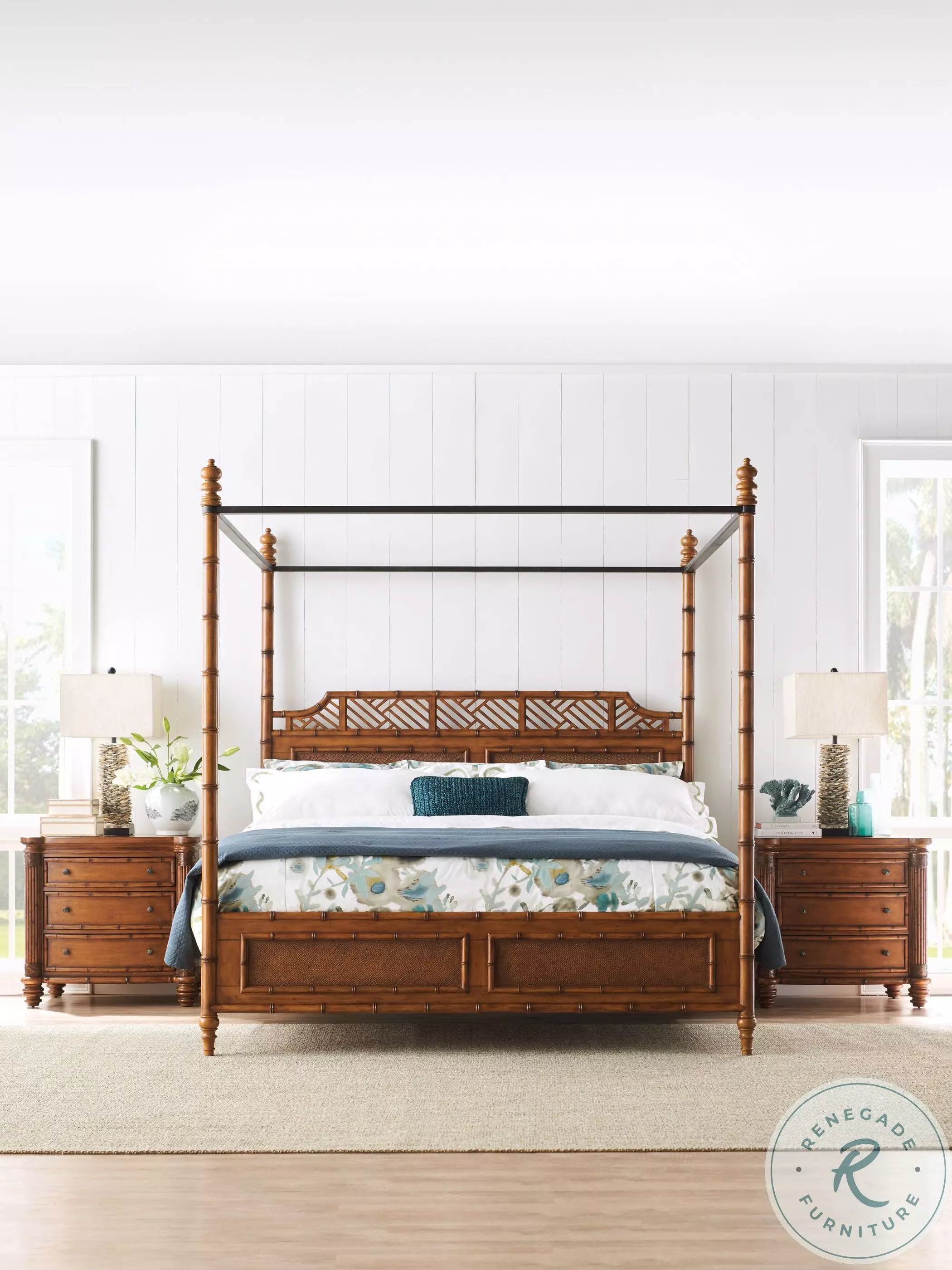 Tommy Bahama Home Island Estate West Indies Bed - California King, image size:2100x2800