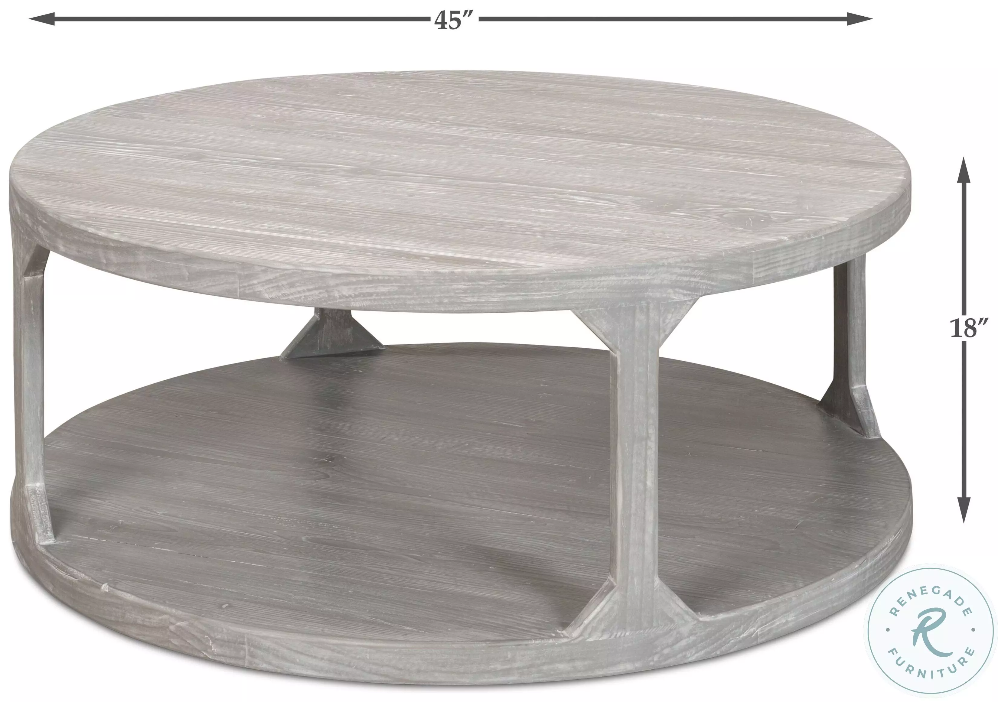 Devon Moonskin Grey Coffee Table
