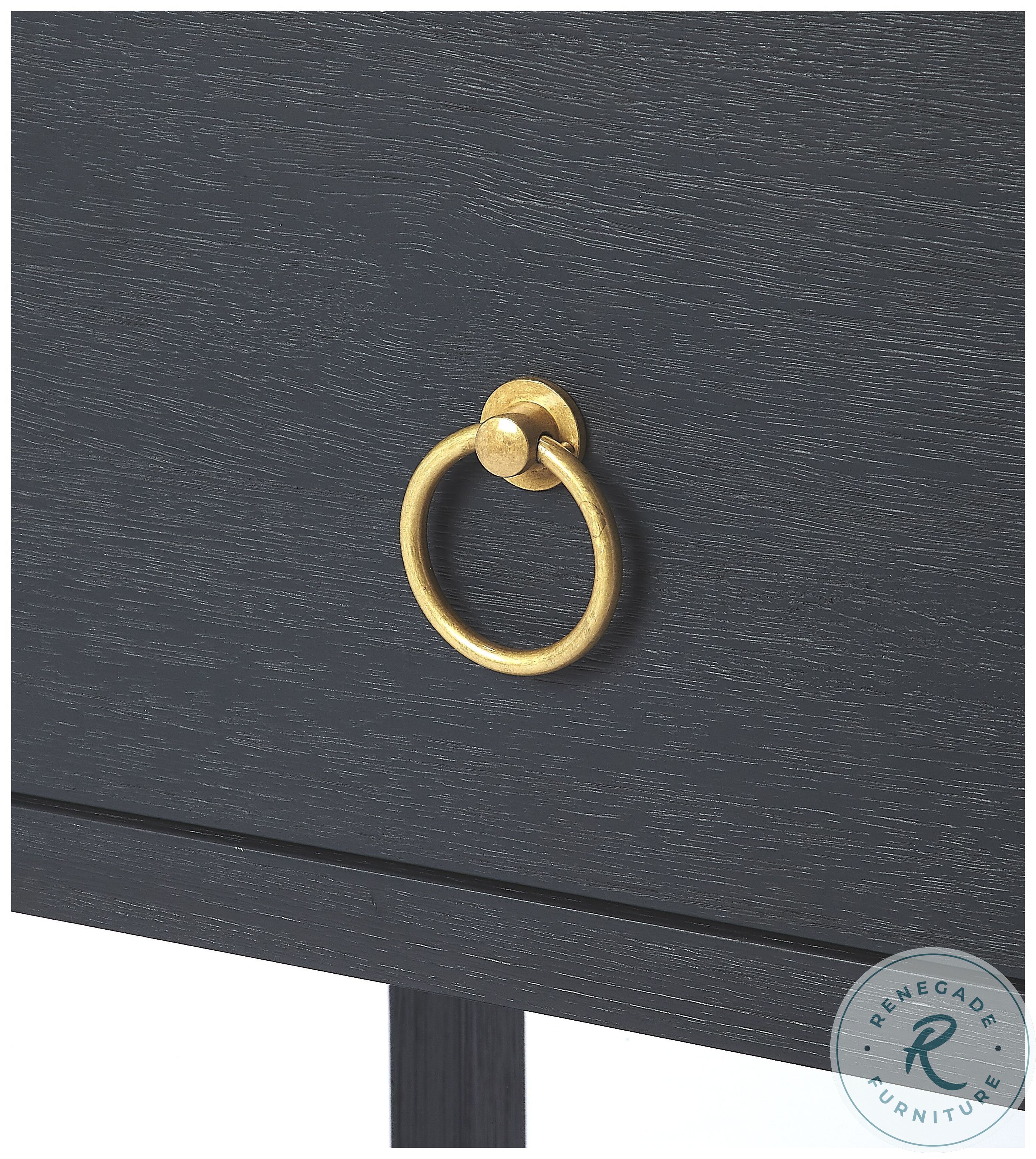 Lark Navy Blue Large End Table from Butler Coleman Furniture