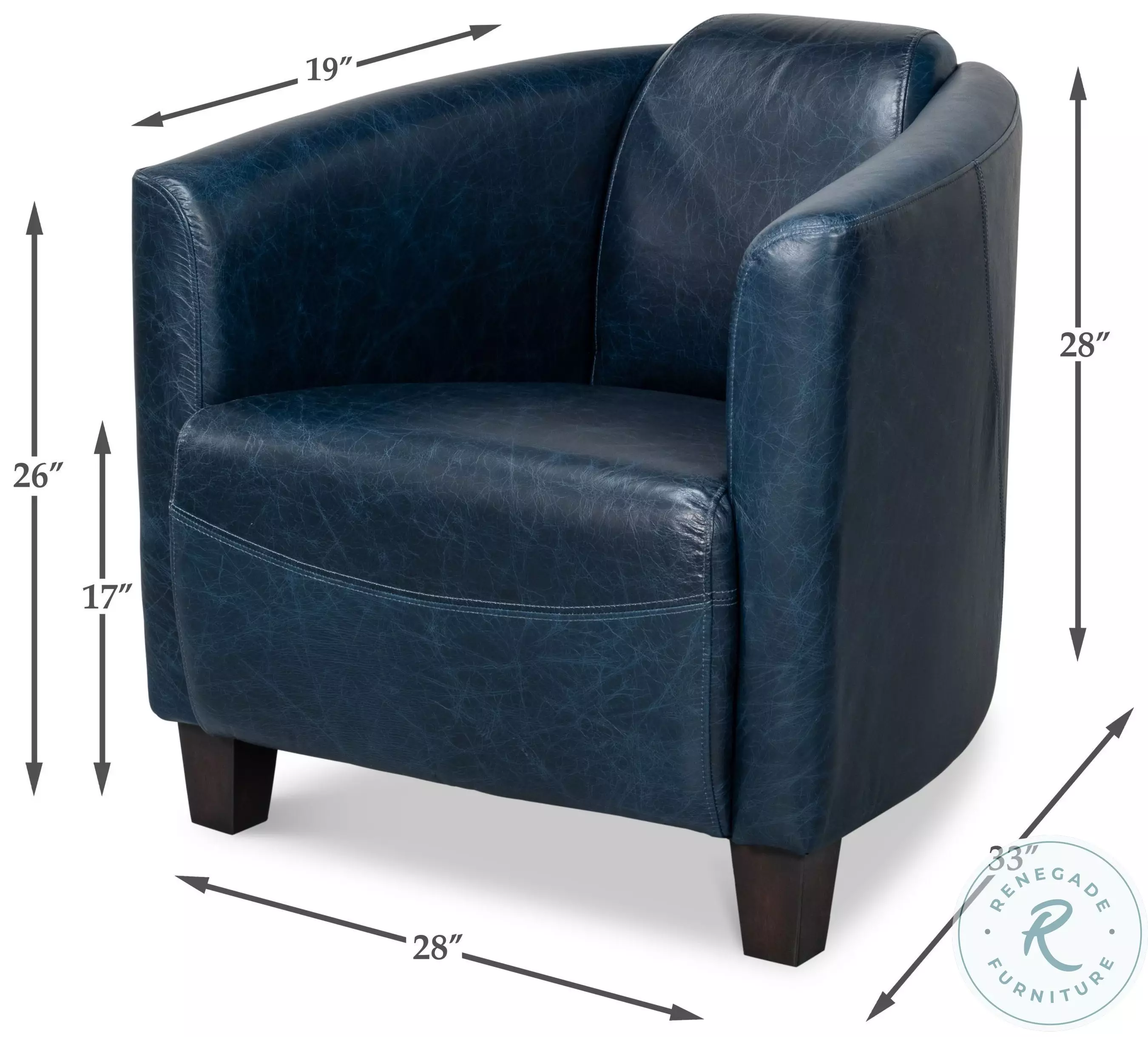 Mandy Chateau Blue Arm Chair
