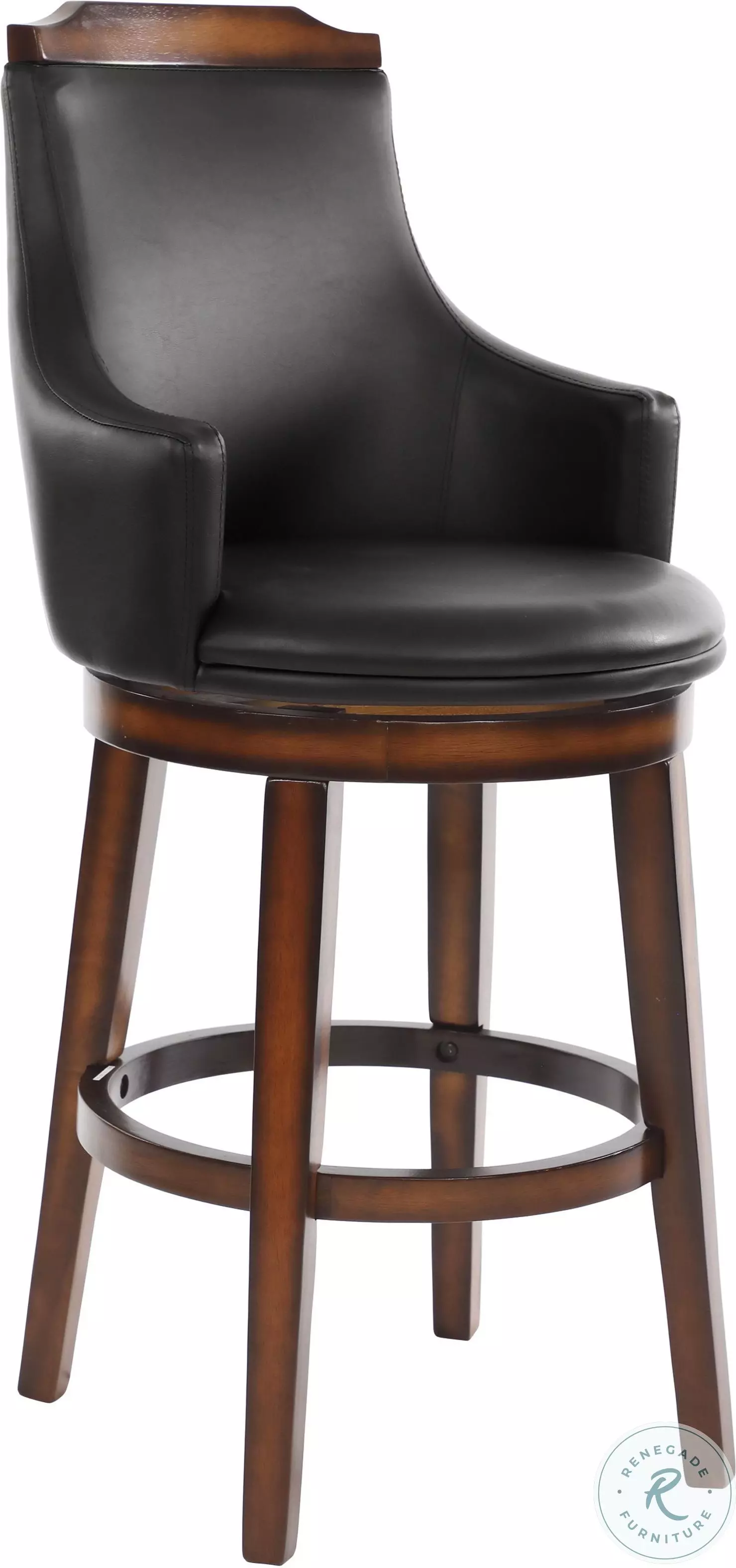Bayshore Swivel Pub Height Chair Set of 2 from Homelegance