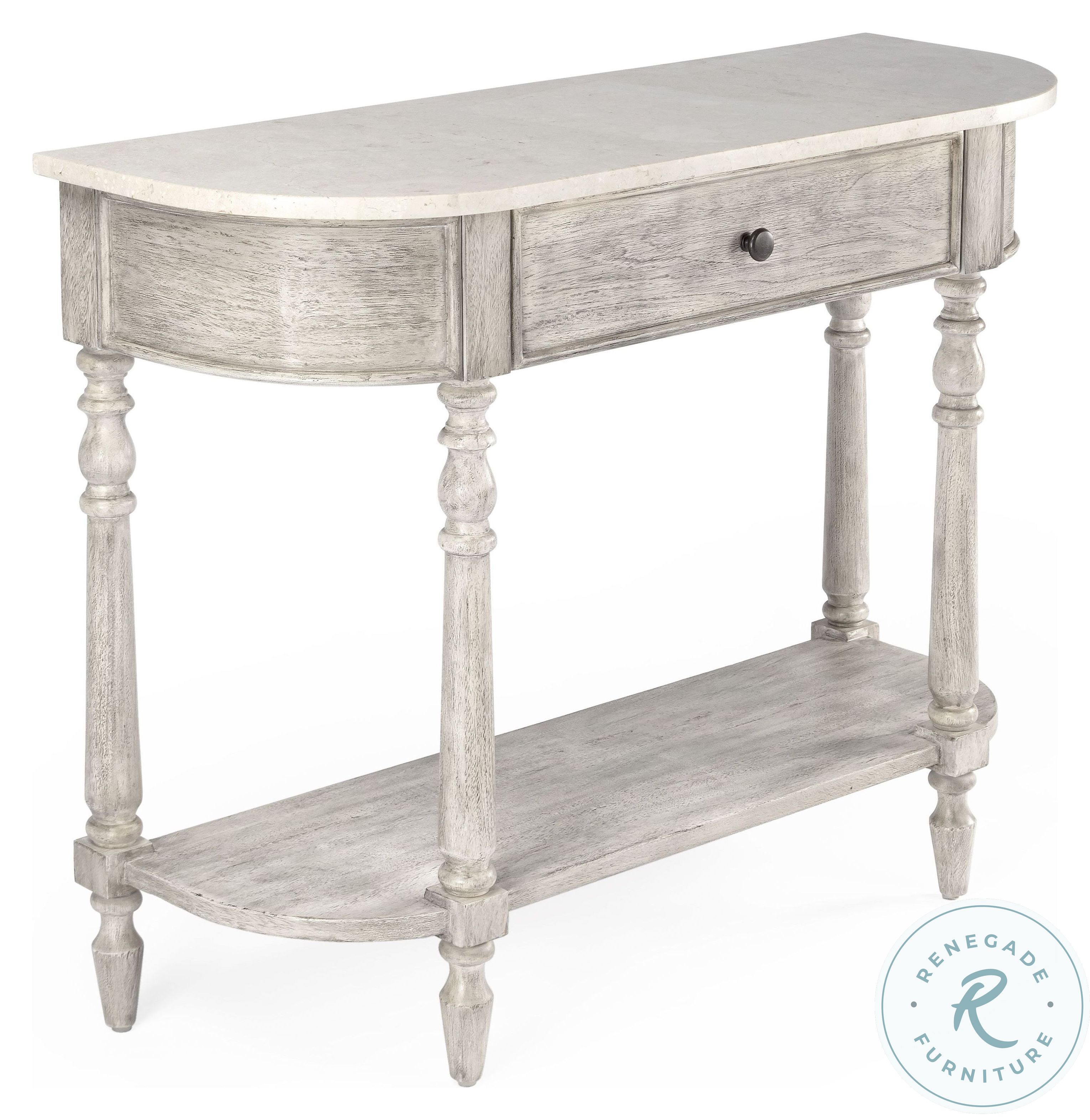 Danielle Rustic Gray Console Table From Butler Coleman Furniture