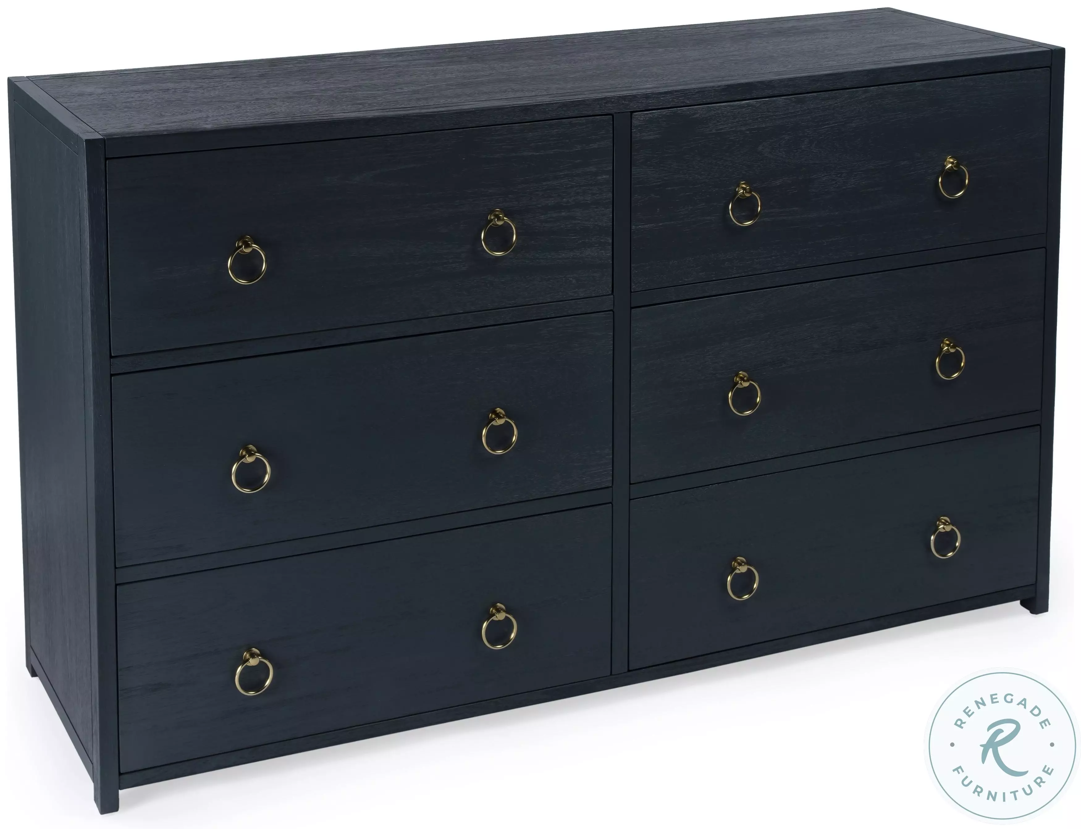 black and blue dresser Manzanillo Slate Blue Dresser