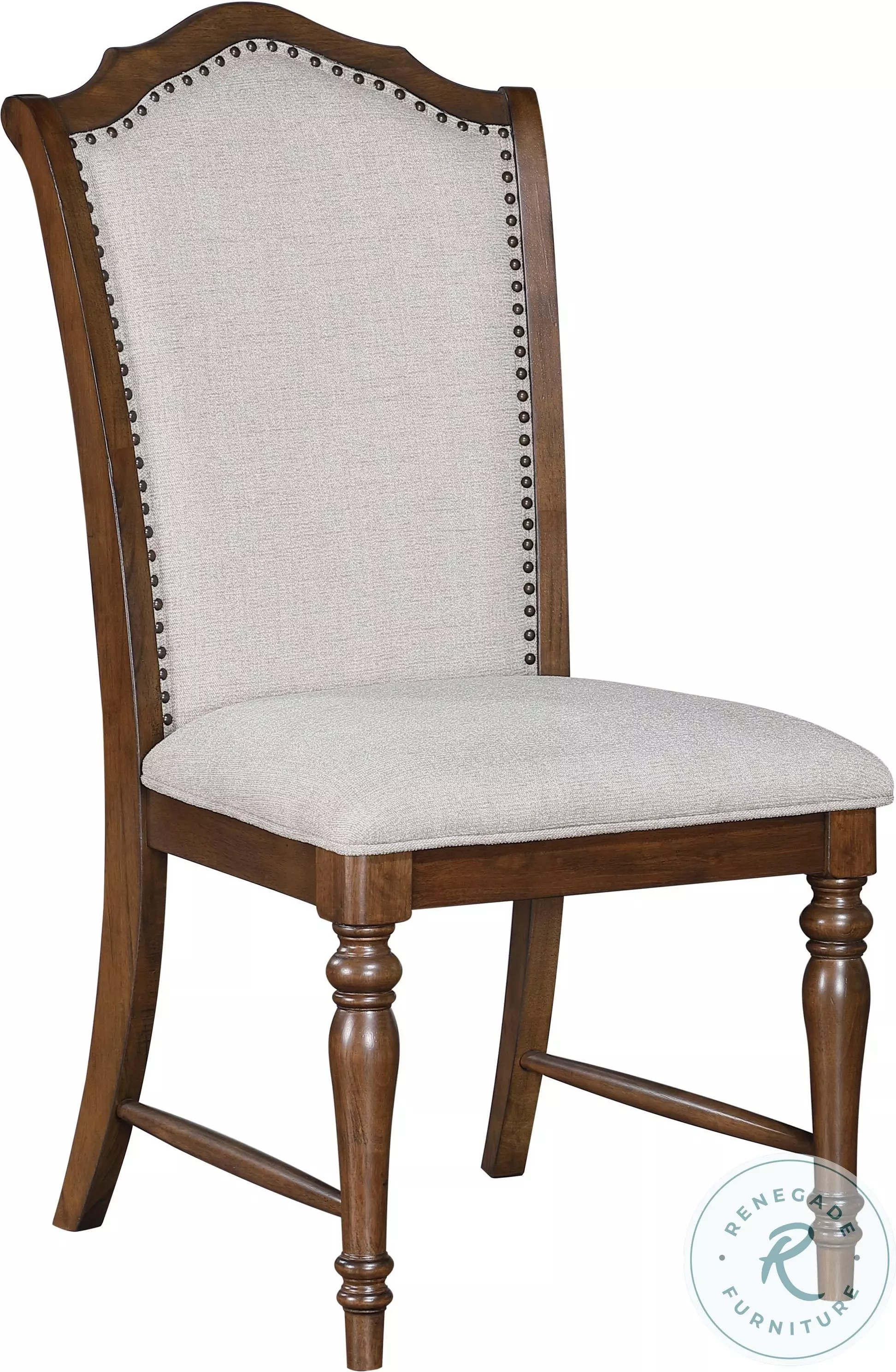 Rexford Gray Side Chair Set Of 2 From Homelegance | Home Gallery 