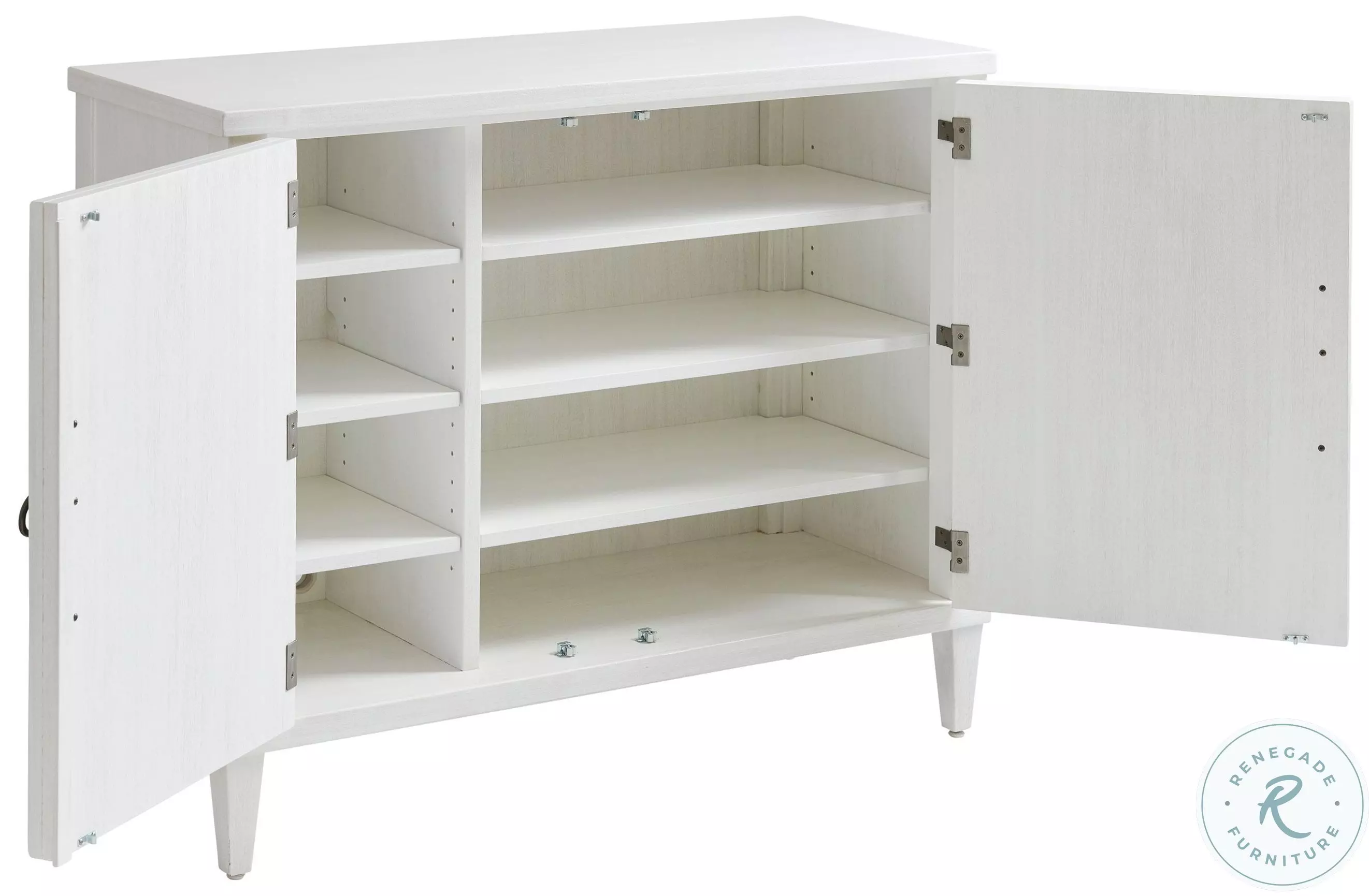 Ocean Breeze Shell White Surfside Hall Chest From Home Gallery