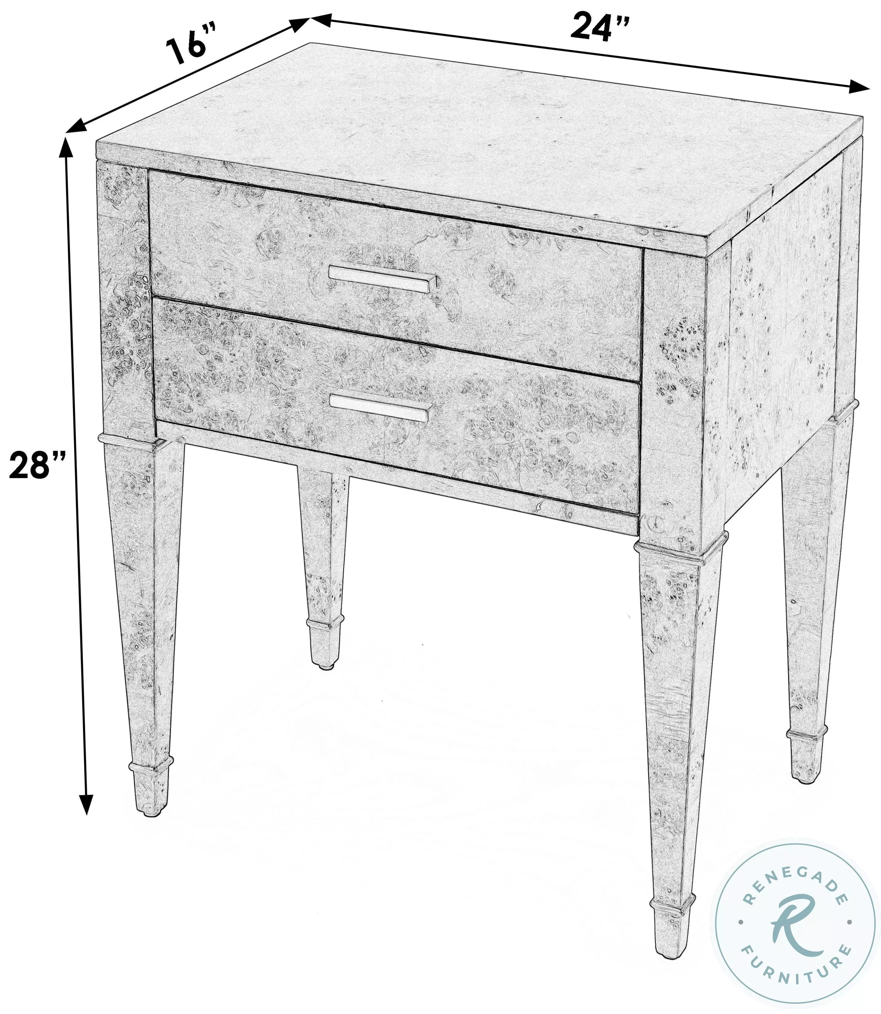 Kai Light Brown End Table