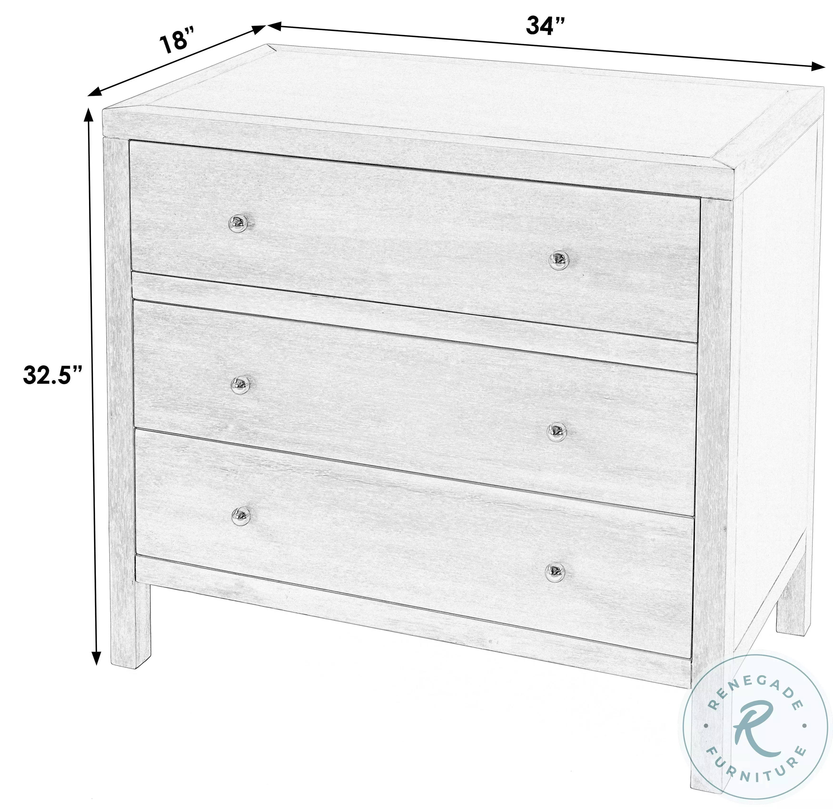 Nora Green 3 Drawer Dresser