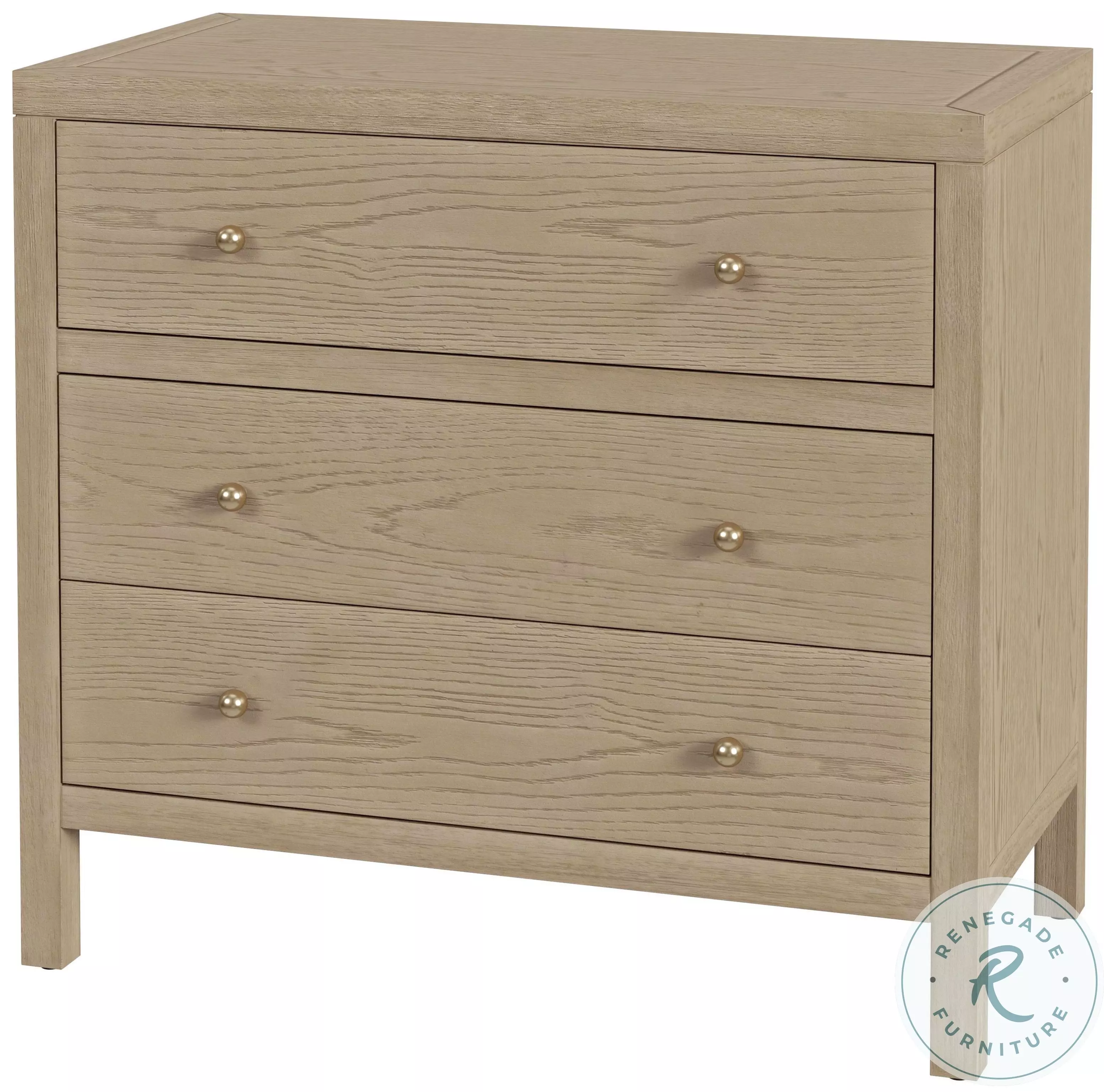 Nora Light Oak 3 Drawer Dresser From Butler | Home Gallery Stores