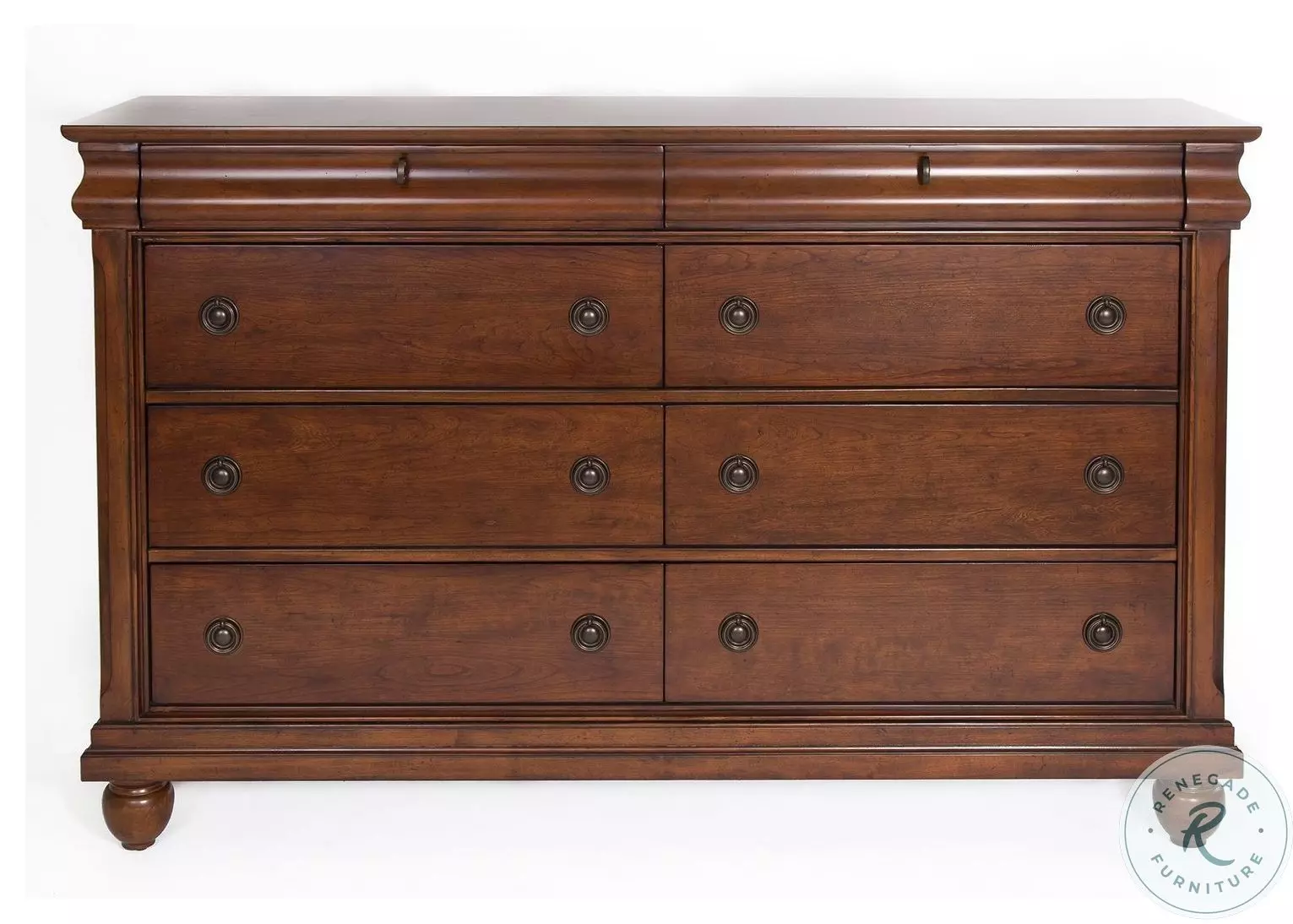 Rustic Traditions 8 Drawer Dresser from Liberty (589-BR31