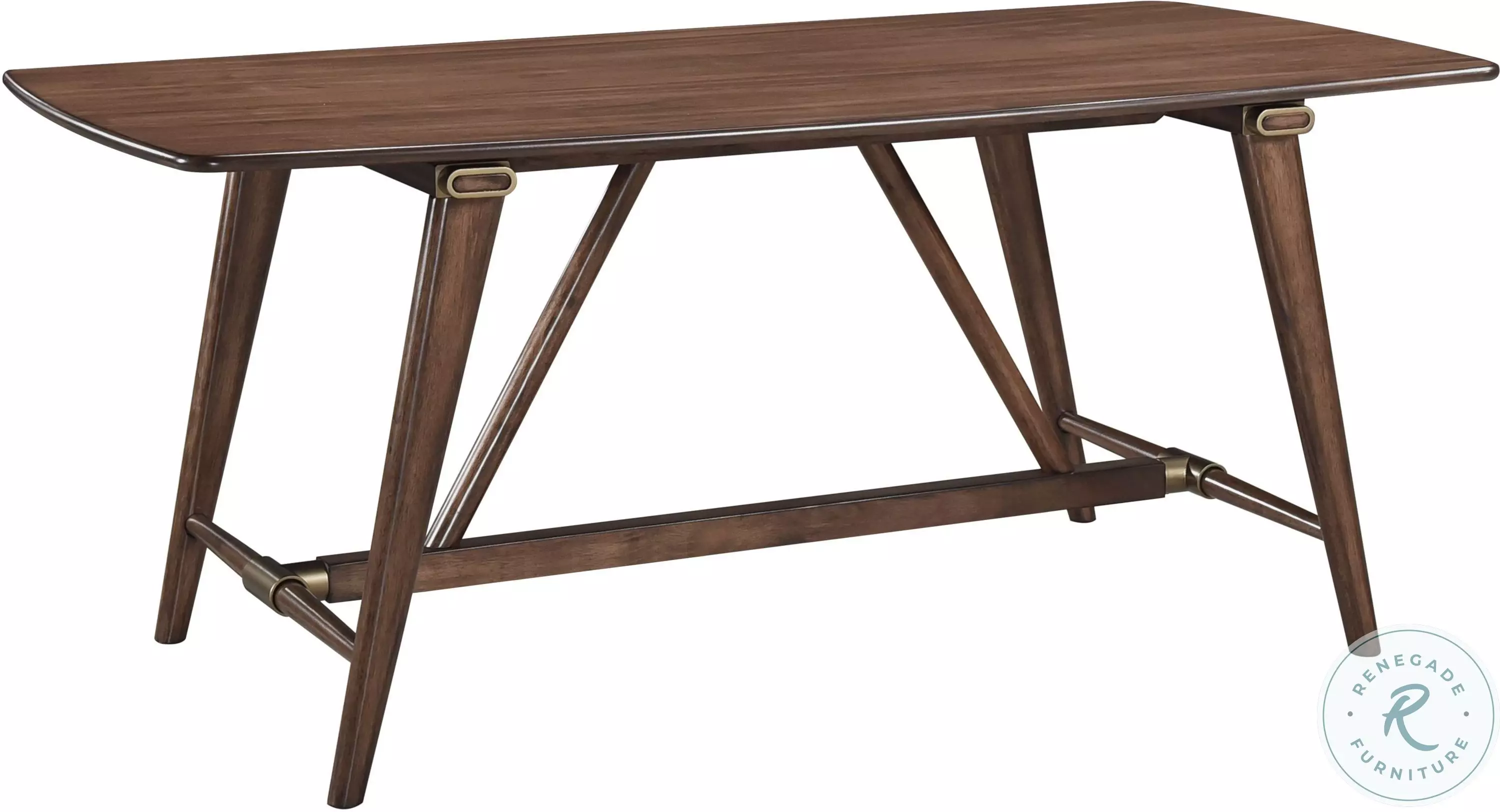 Monroe Walnut Dining Table From Homelegance | Coleman Furniture