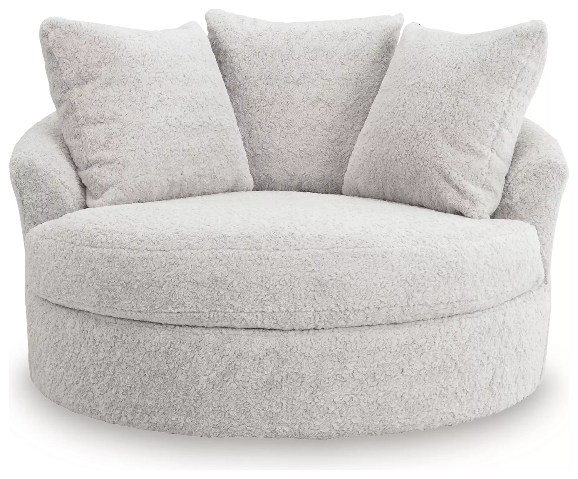 Snodoodle Arctic Oversized Swivel Accent Chair (Also known as