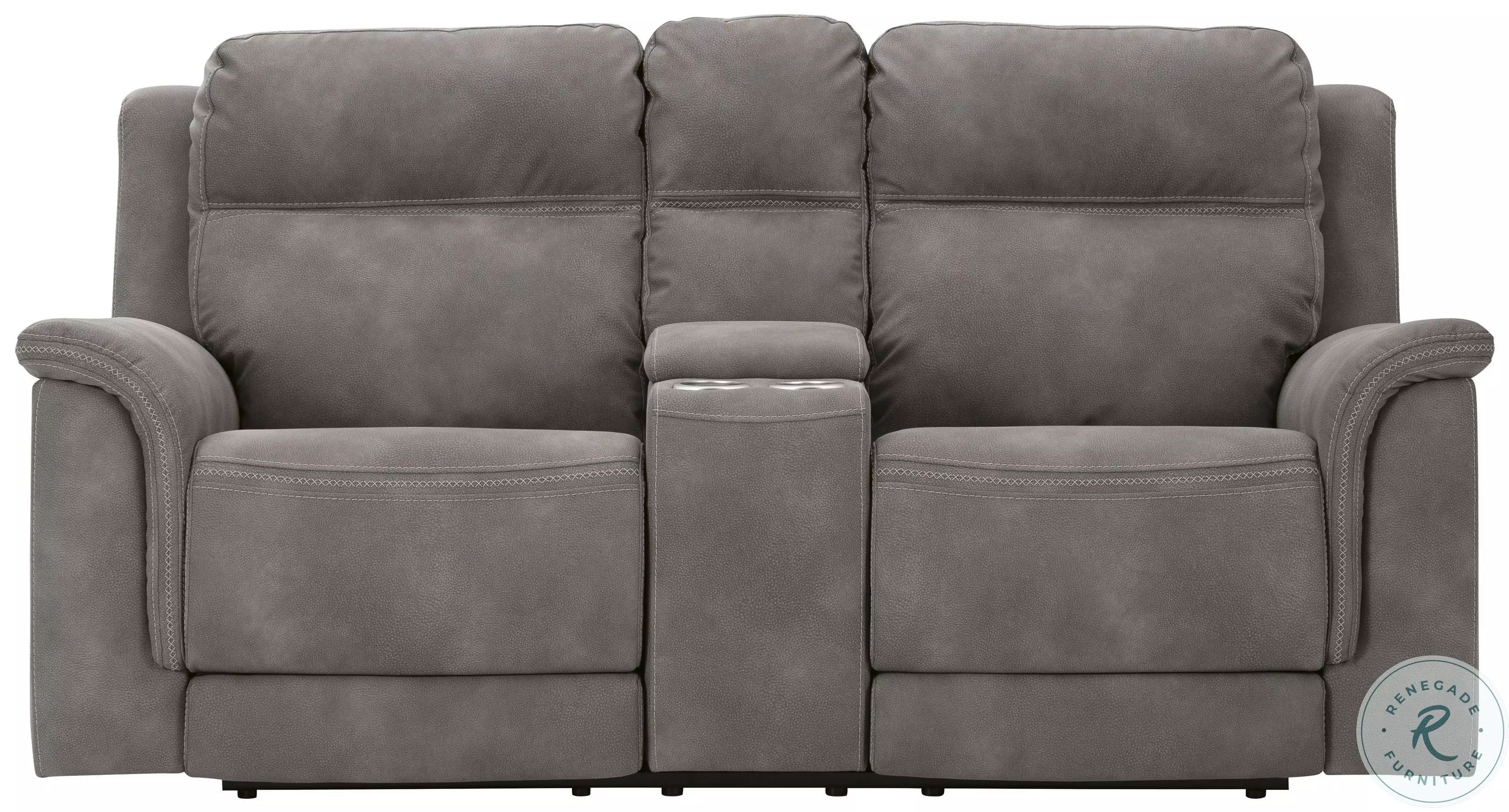 Next-Gen DuraPella Slate Power Reclining Living Room Set