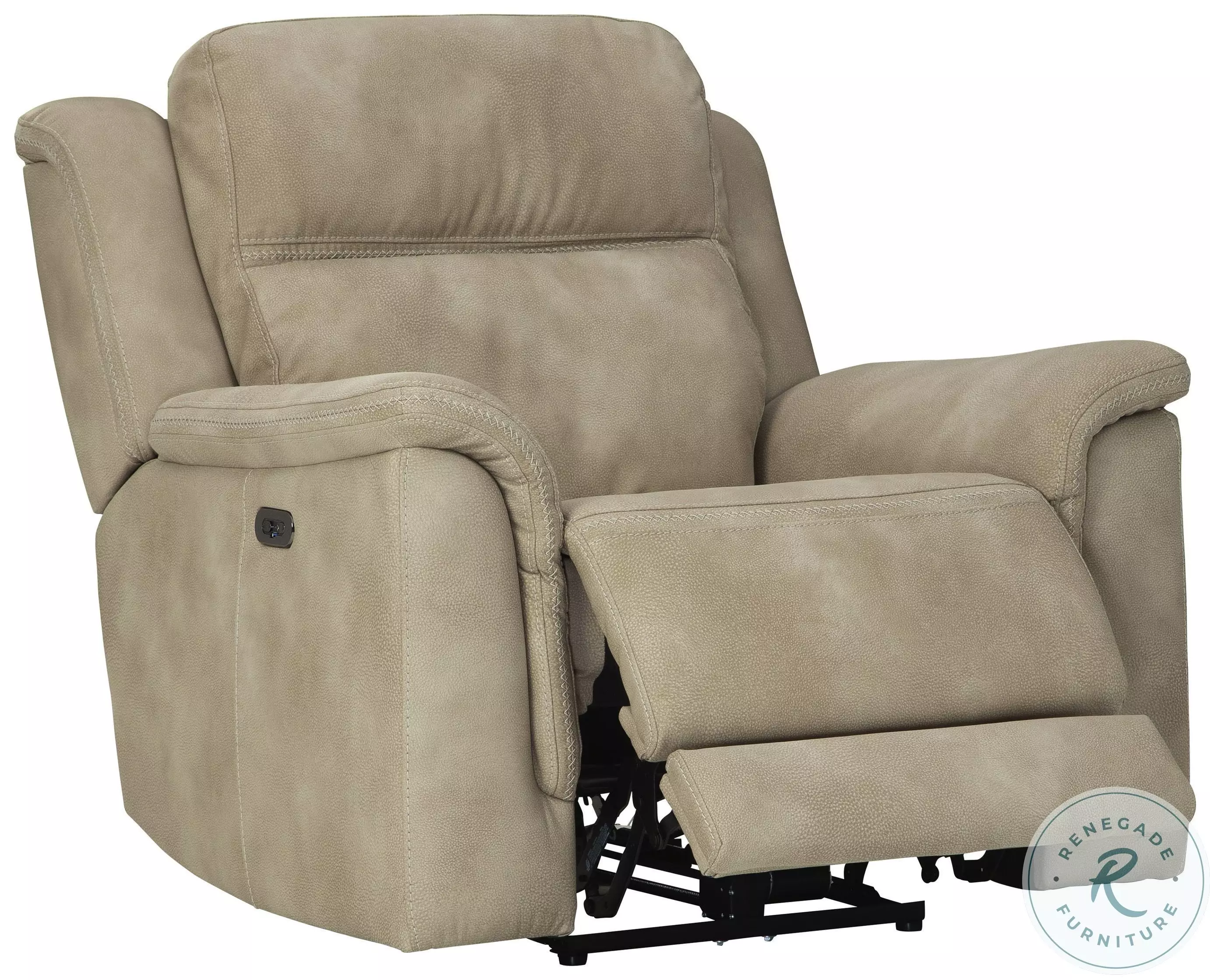 なーさん様あて Ninth Peel&Patrick Vegee Horizon Ridge 7 Pc Beige Leather Triple Power Reclining