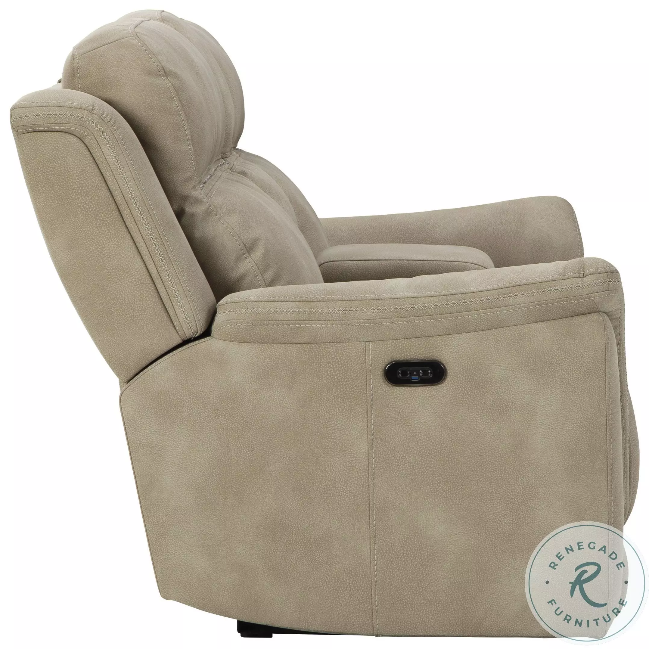 まゃザイル Next-Gen DuraPella Sand Power Reclining Living Room Set from