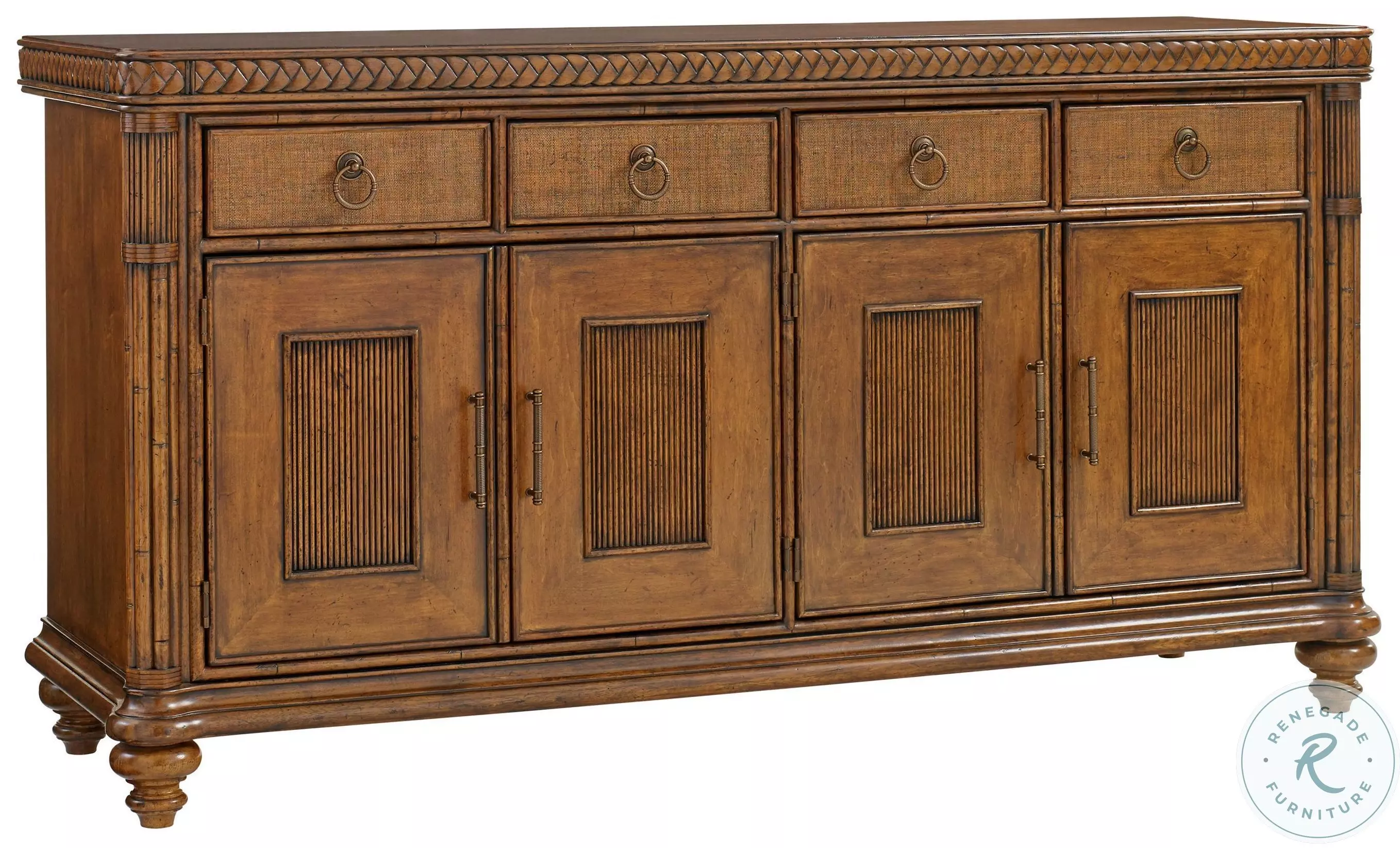 Bali Hai 4 Drawer Trident Buffet from Tommy Bahama (01-0593-852