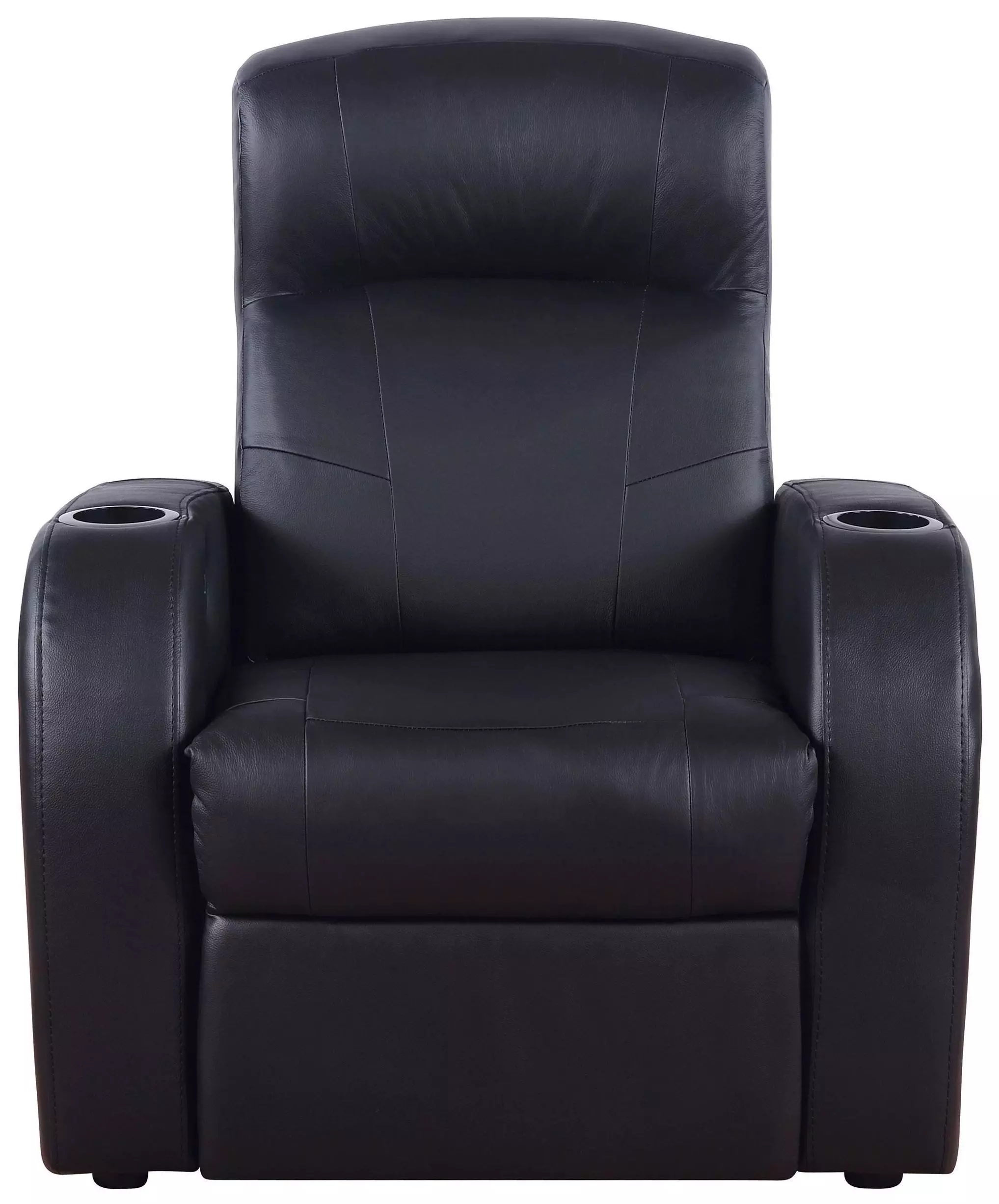 Cyrus Black Recliner from Coaster (600001) | Coleman Furniture