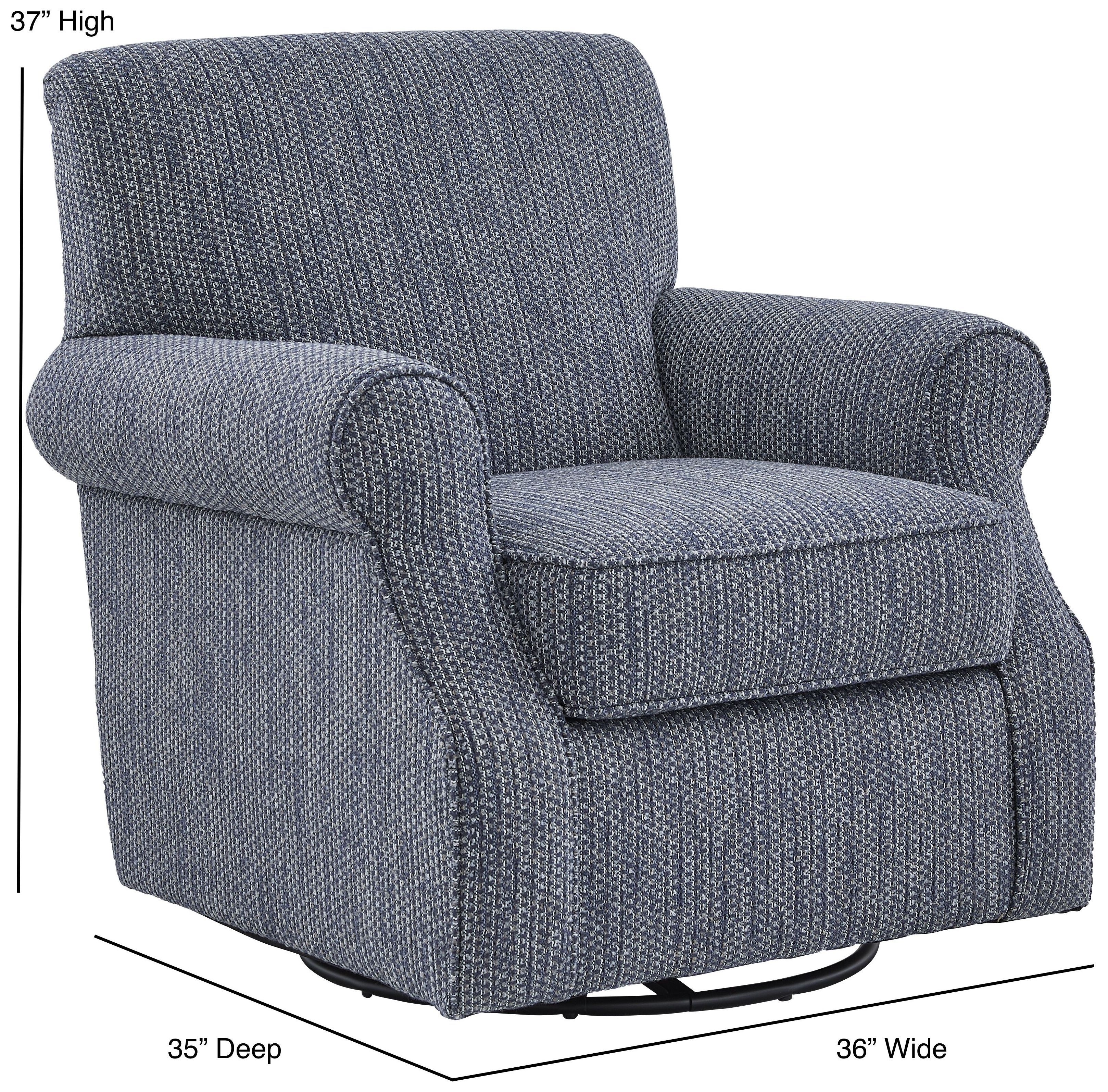 Prelude Feather Arts and Craft Horizon Swivel Glider Chair