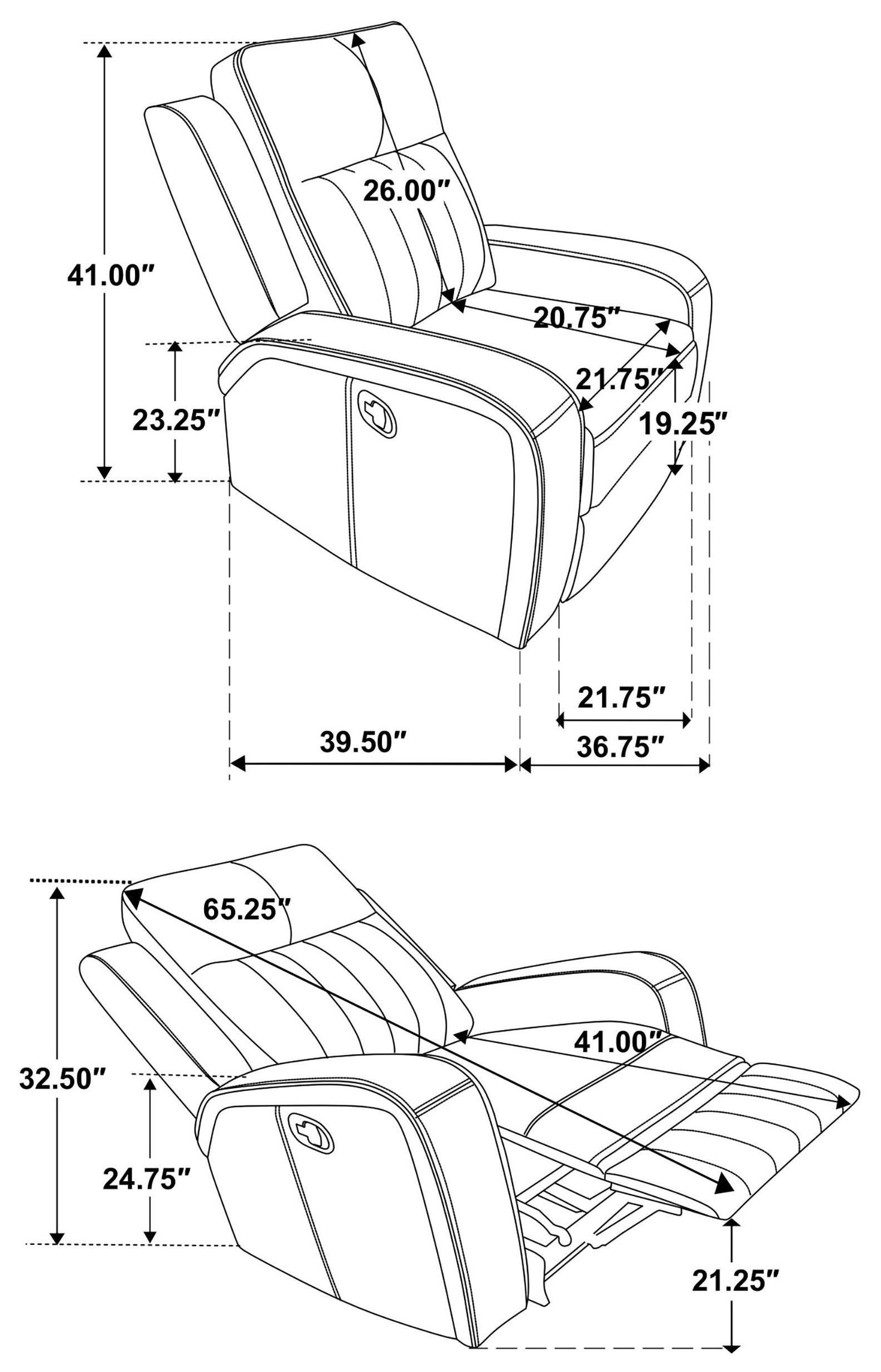 Raelynn Gray Recliner