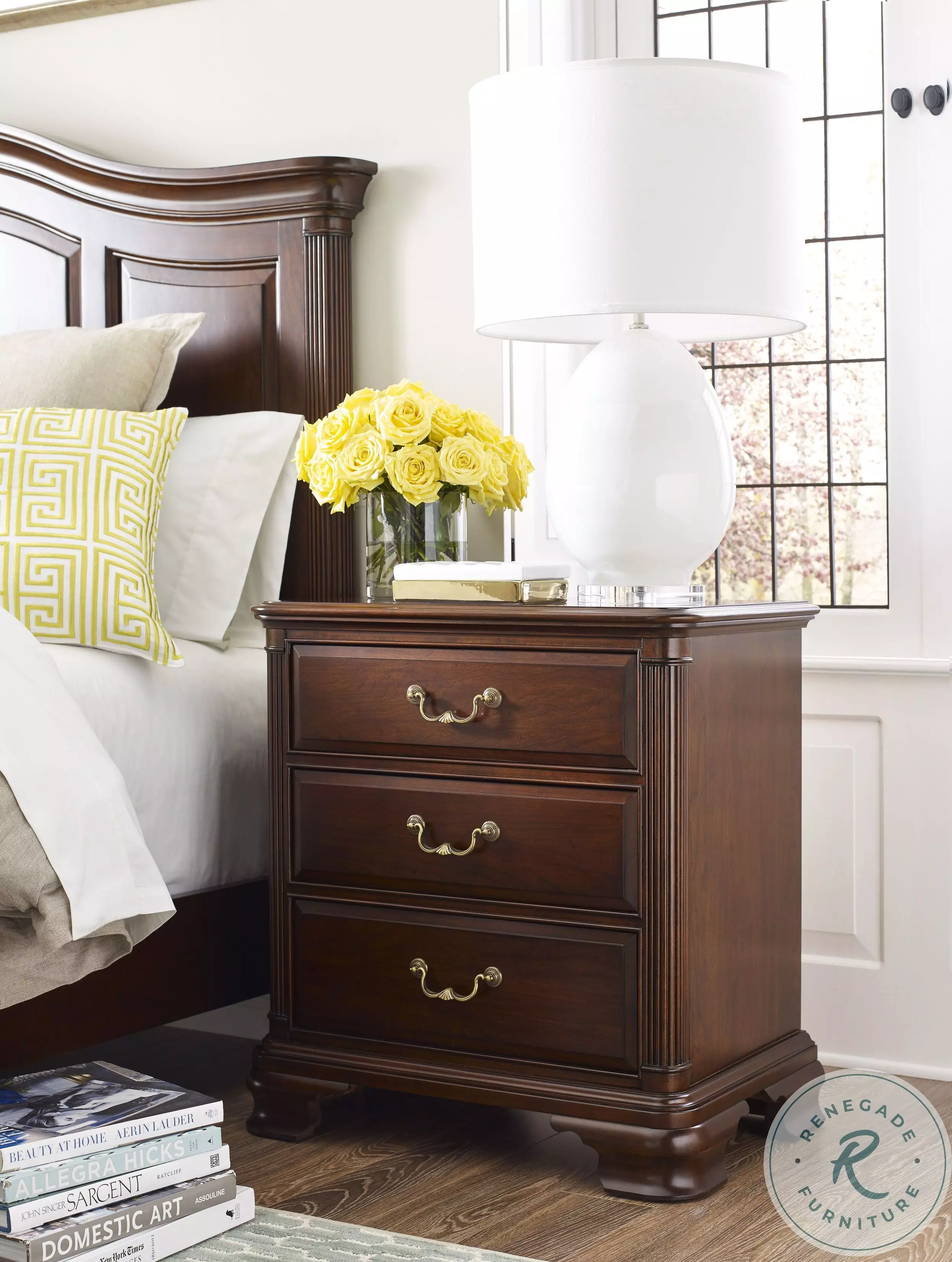 Hadleigh Cherry Nightstand From Home Gallery Stores | Home Gallery