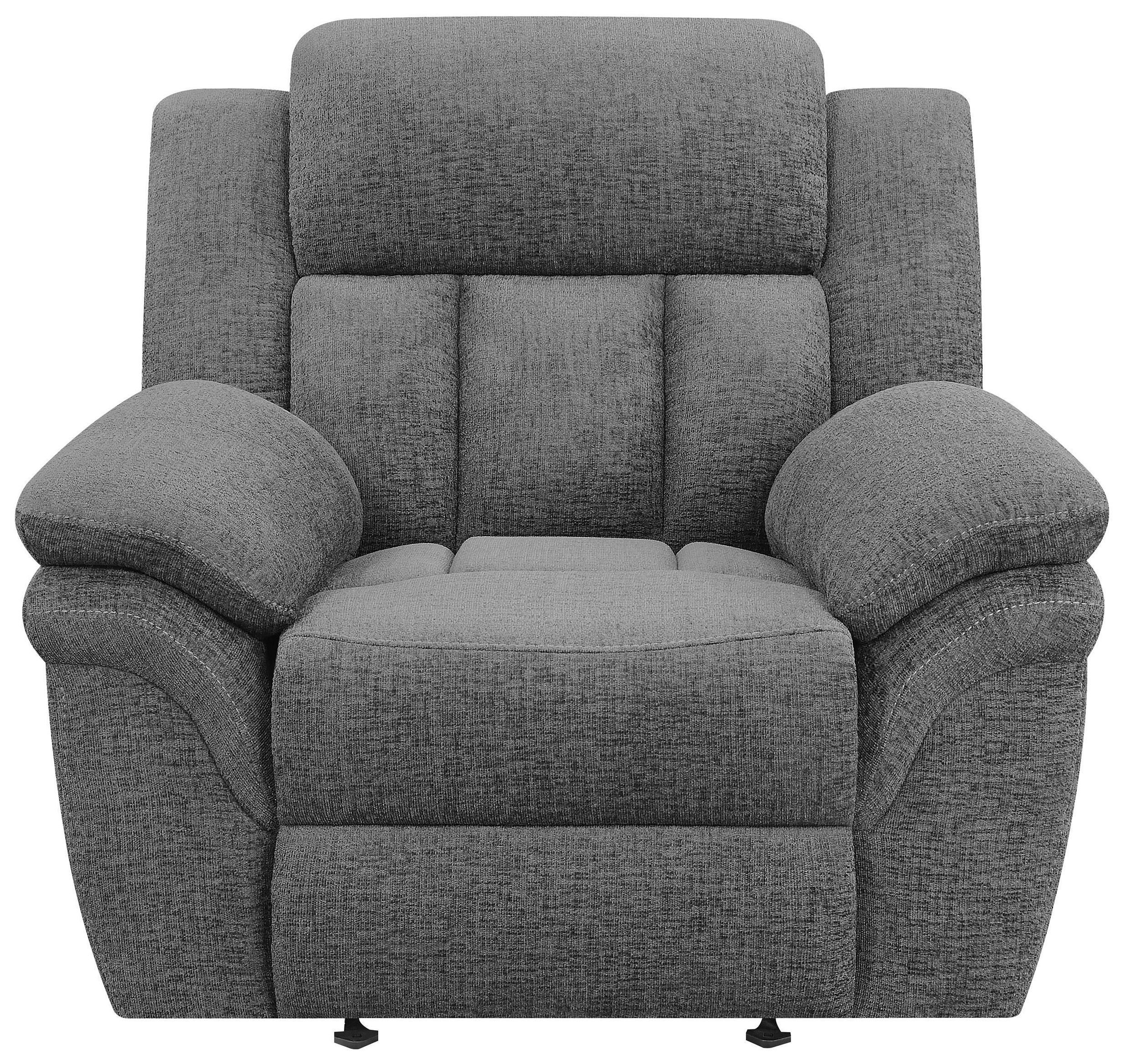 コロニアーレ チェア 609543P Charcoal Glider Power Recliner From Coaster Furniture