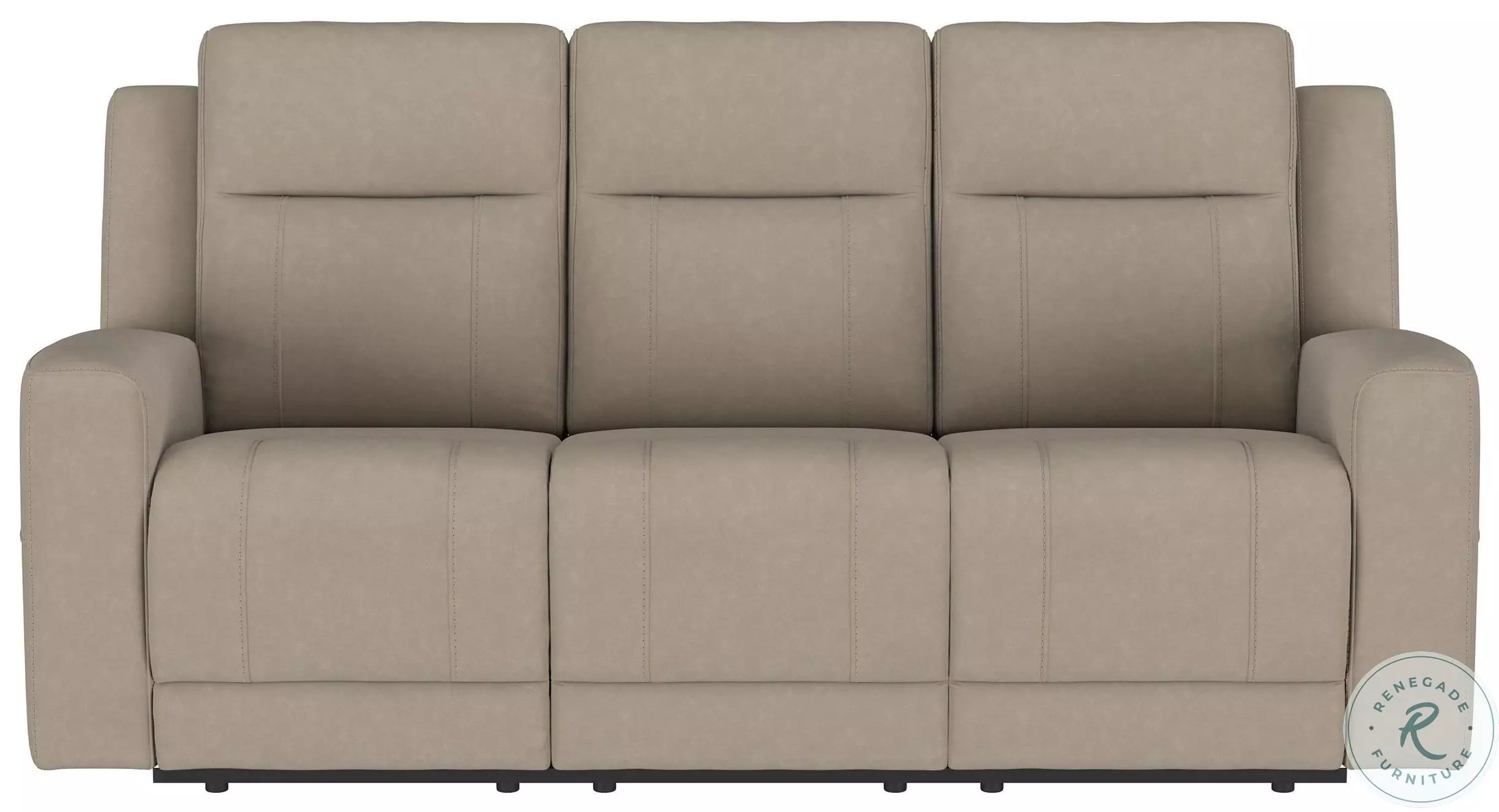 (値下げ済み)Cledbel クッションファンデ スンヨン WOODZ Brentwood Taupe Chenille Reclining Sofa From Coaster Furniture
