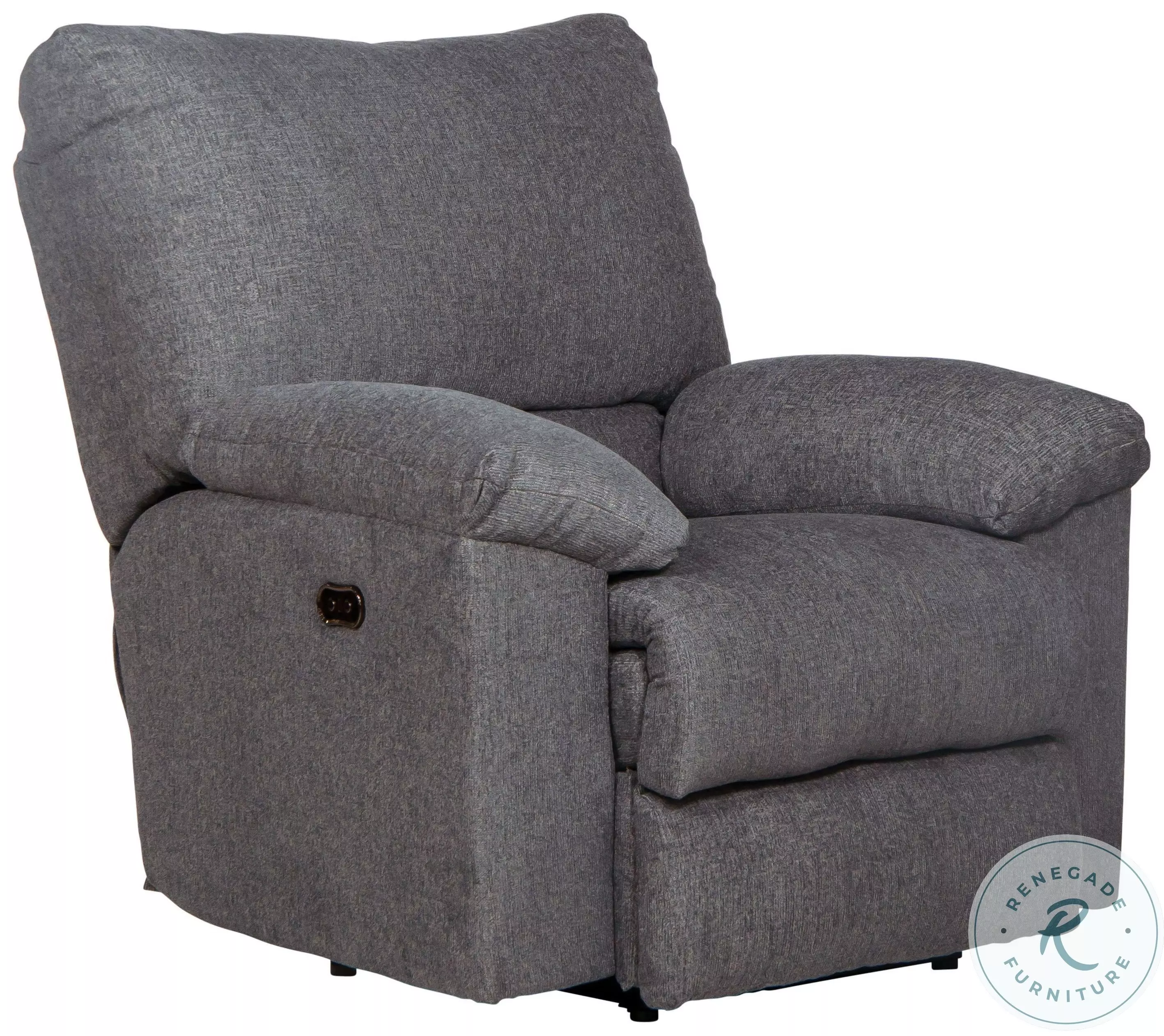 Tyler Stonewash Power Wall Hugger Recliner From Catnapper