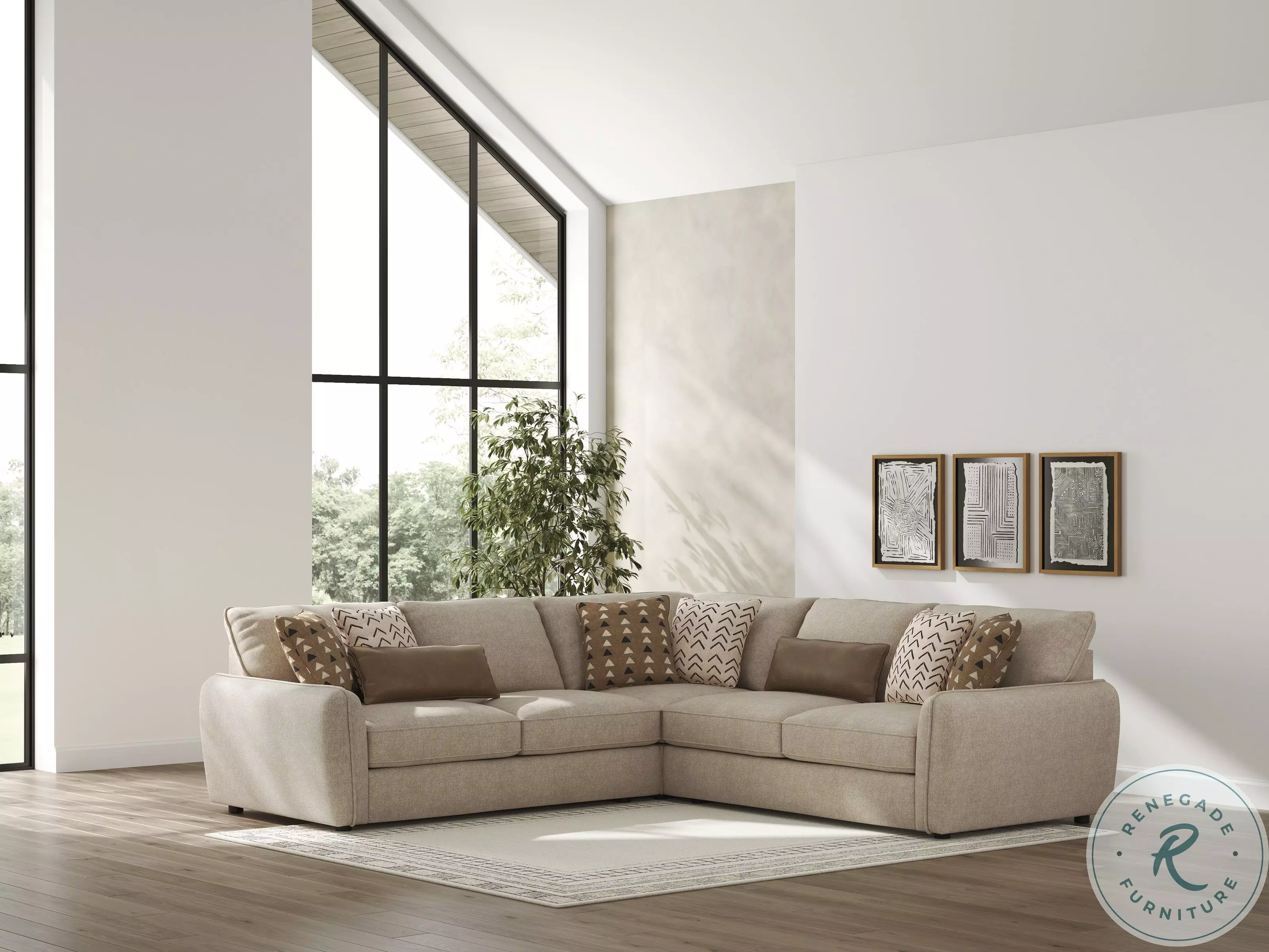 Seyler Sand Modular Sectional From Home Gallery Stores | Home