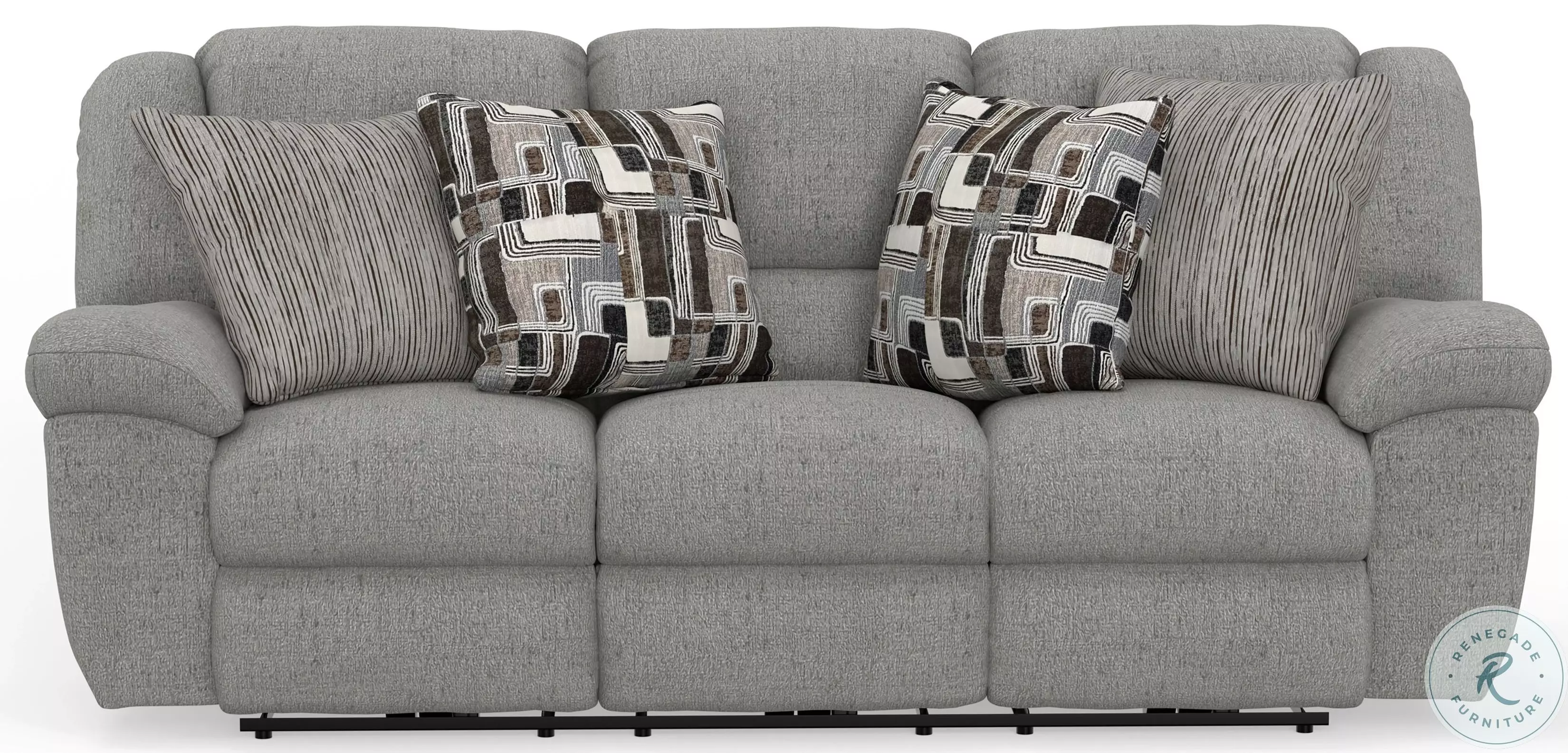 Trifecta Nature Power Reclining Sofa with Drop Down Table From