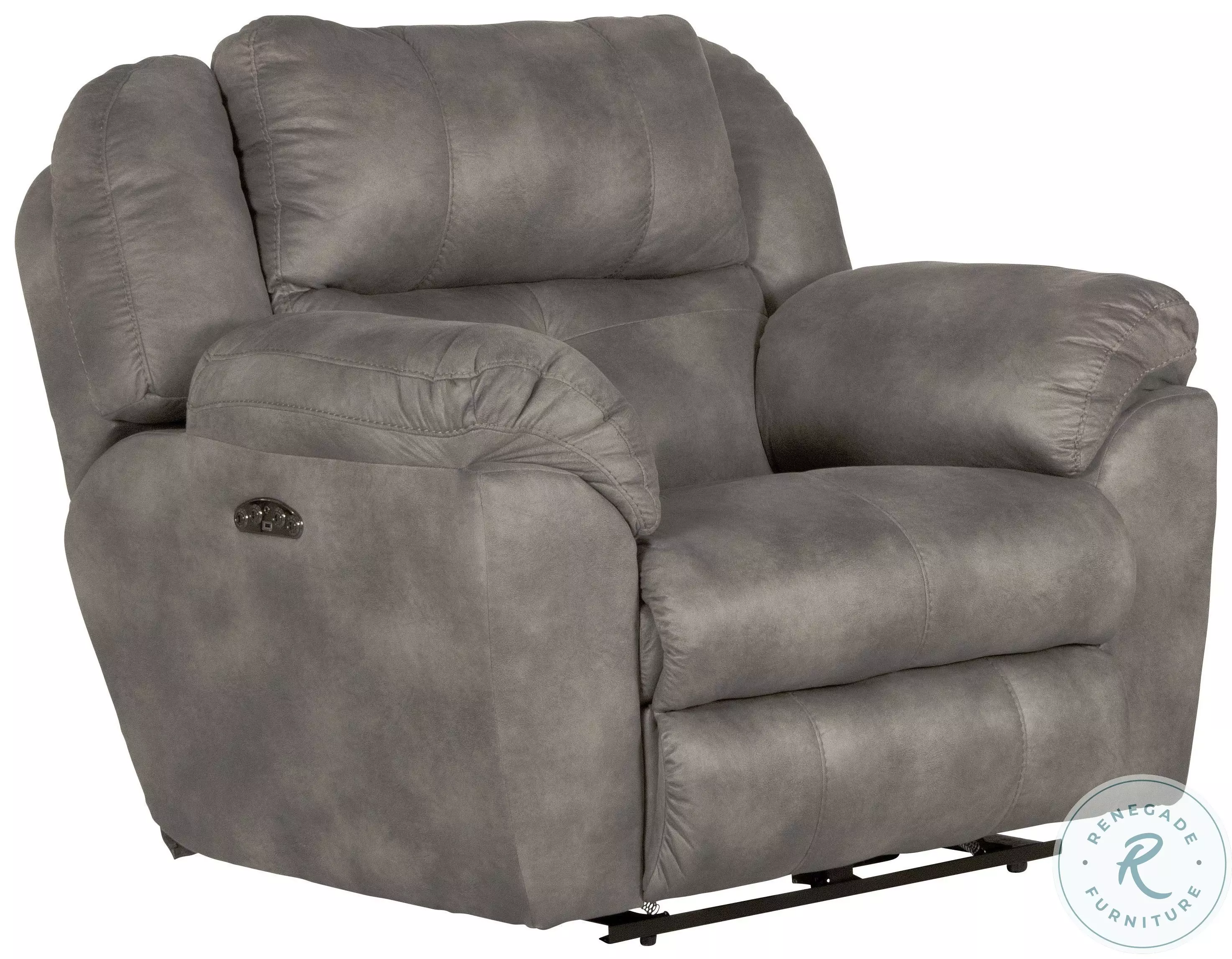 Ferrington Steel Power Lay Flat Recliner, 61890-7-1300-28, Catnapper