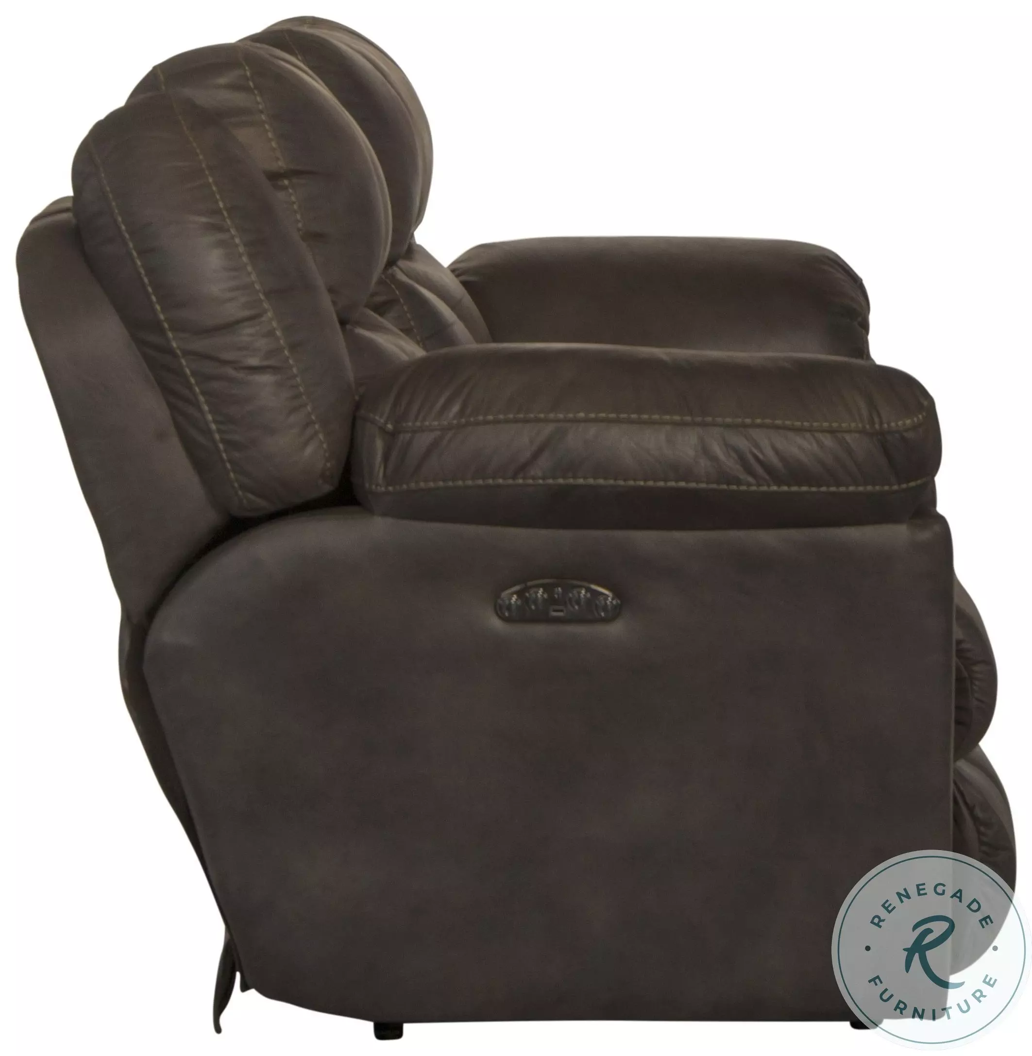 Ferrington Dusk Power Lay Flat Reclining Console Loveseat, 61899