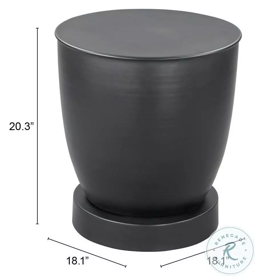 Baku Black Side Table
