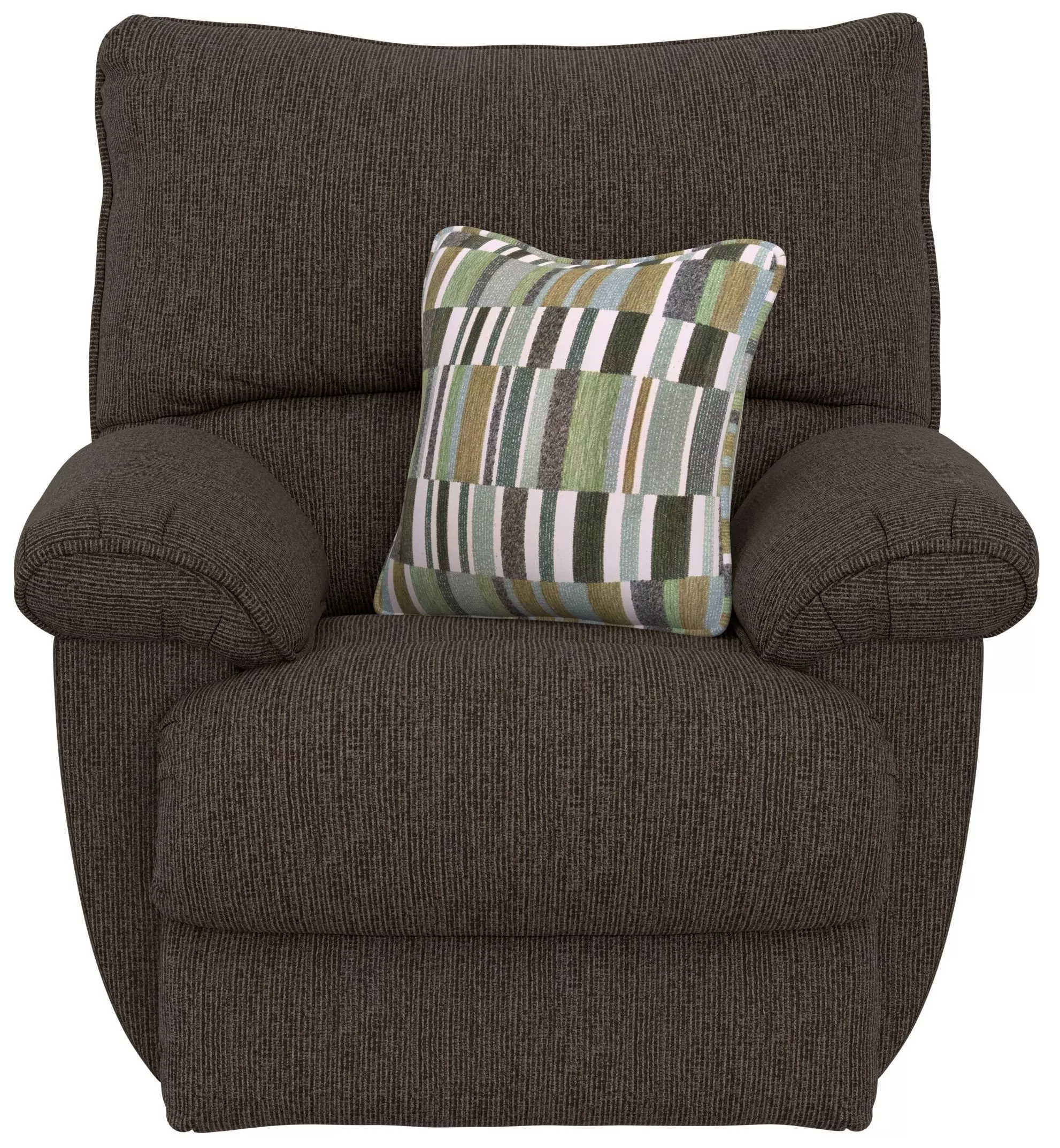 Lenny Chocolate Power Lay Flat Recliner From Catnapper Furniture
