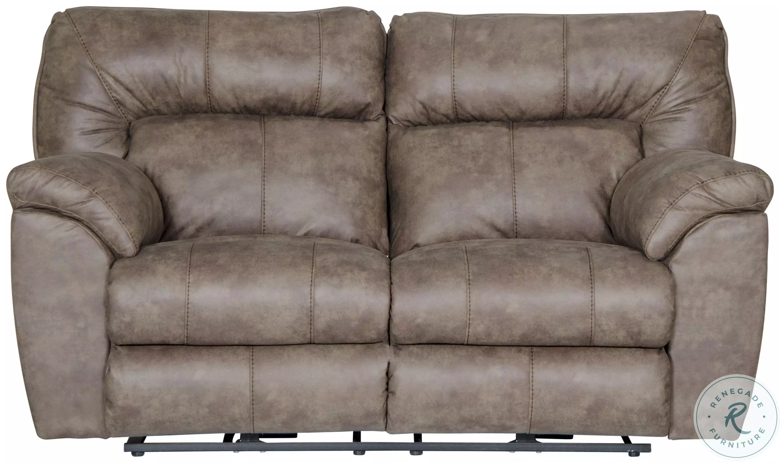 Hollins Coffee Power Reclining Loveseat From Catnapper | Coleman