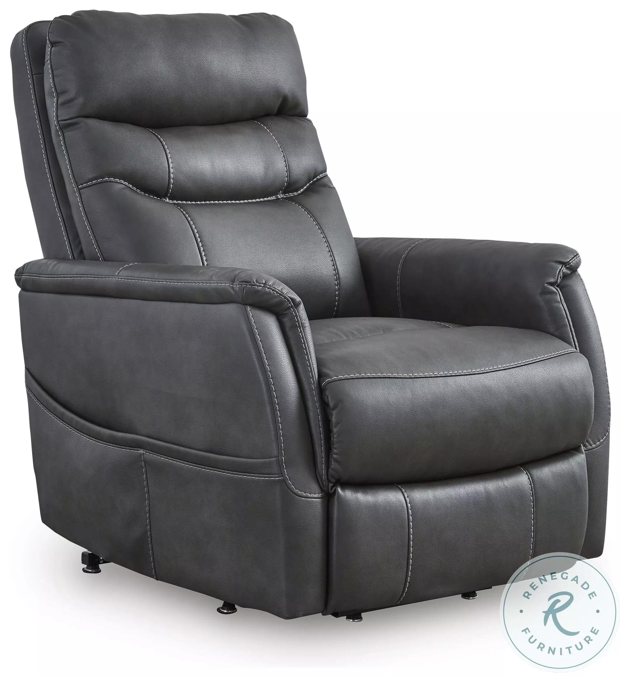 Strawbill Shadow Power Lift Recliner From Ashley Furniture