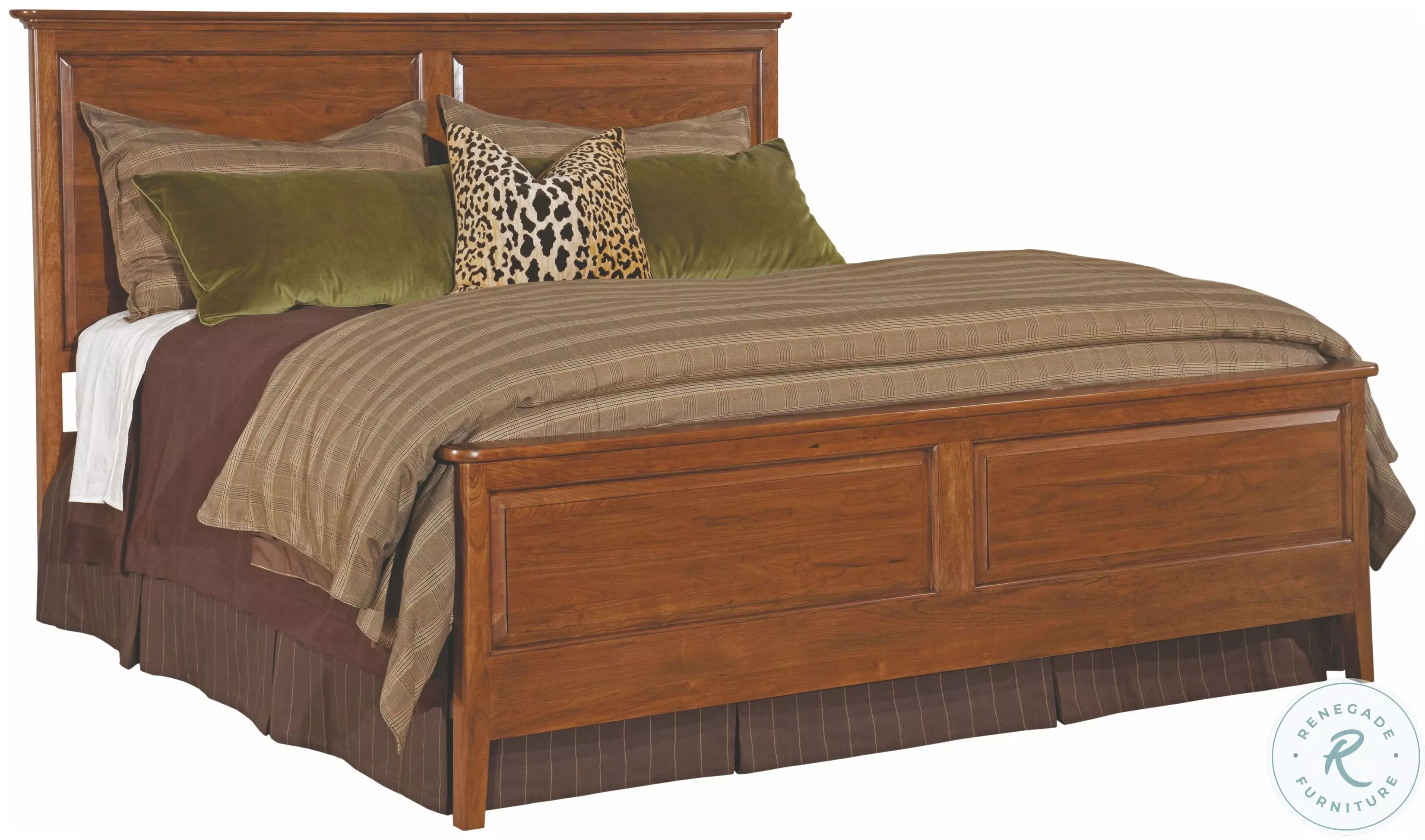 Cherry Park Queen Panel Bed from Kincaid (63-135PV) | Coleman