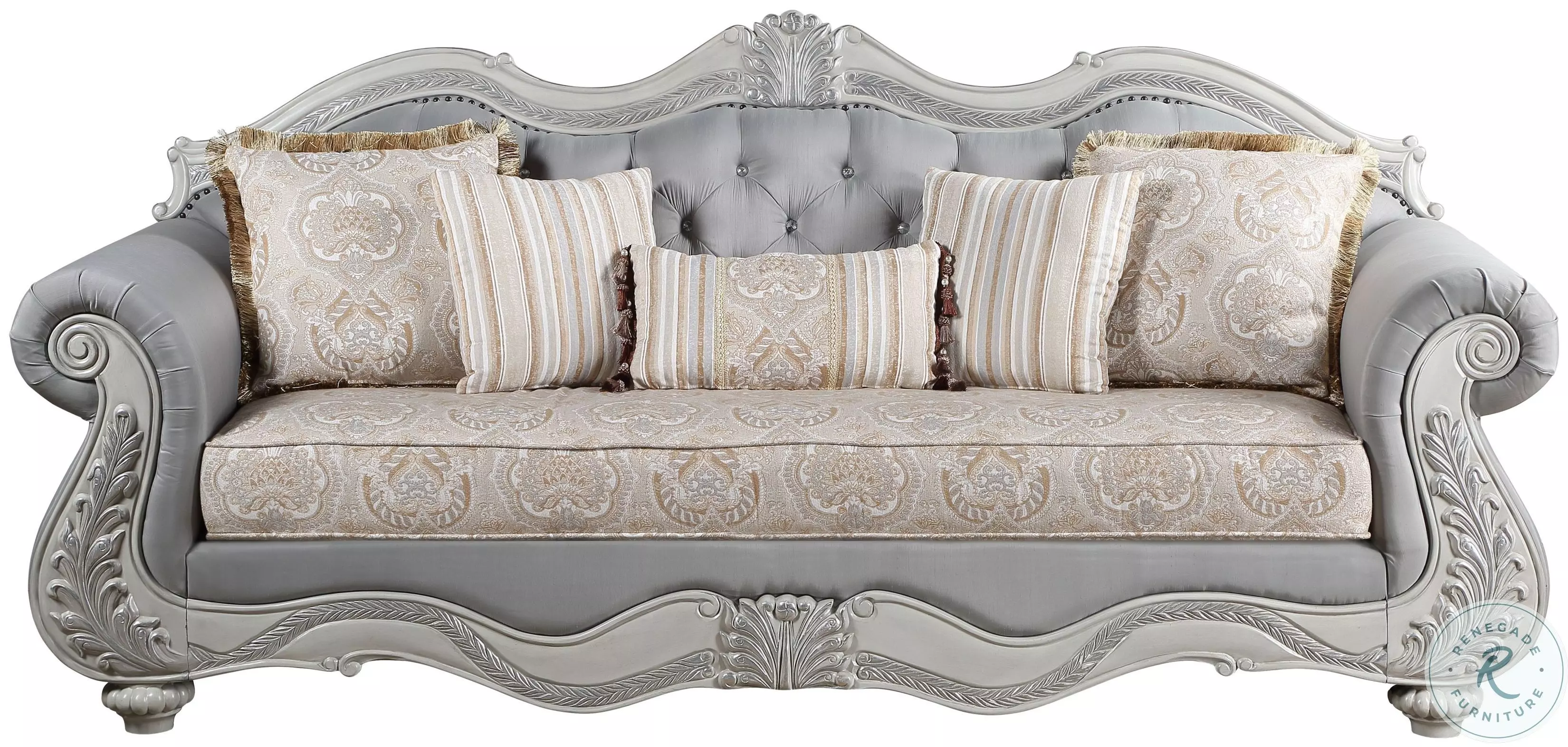 Cambria Hills Gray Sofa From New Classic | Coleman Furniture