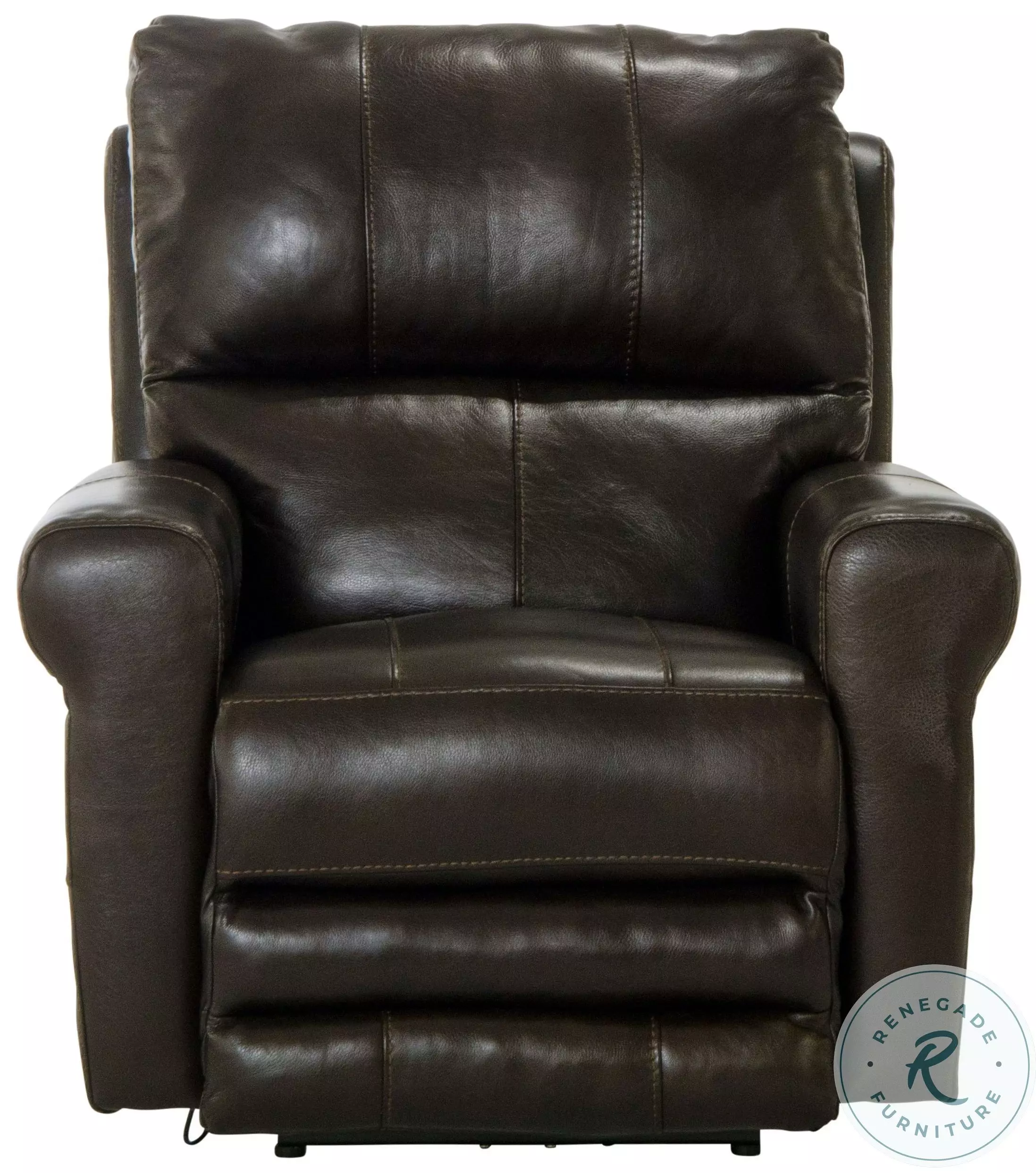 Hoffner Chocolate Lay Flat Power Recliner From Home Gallery Stores