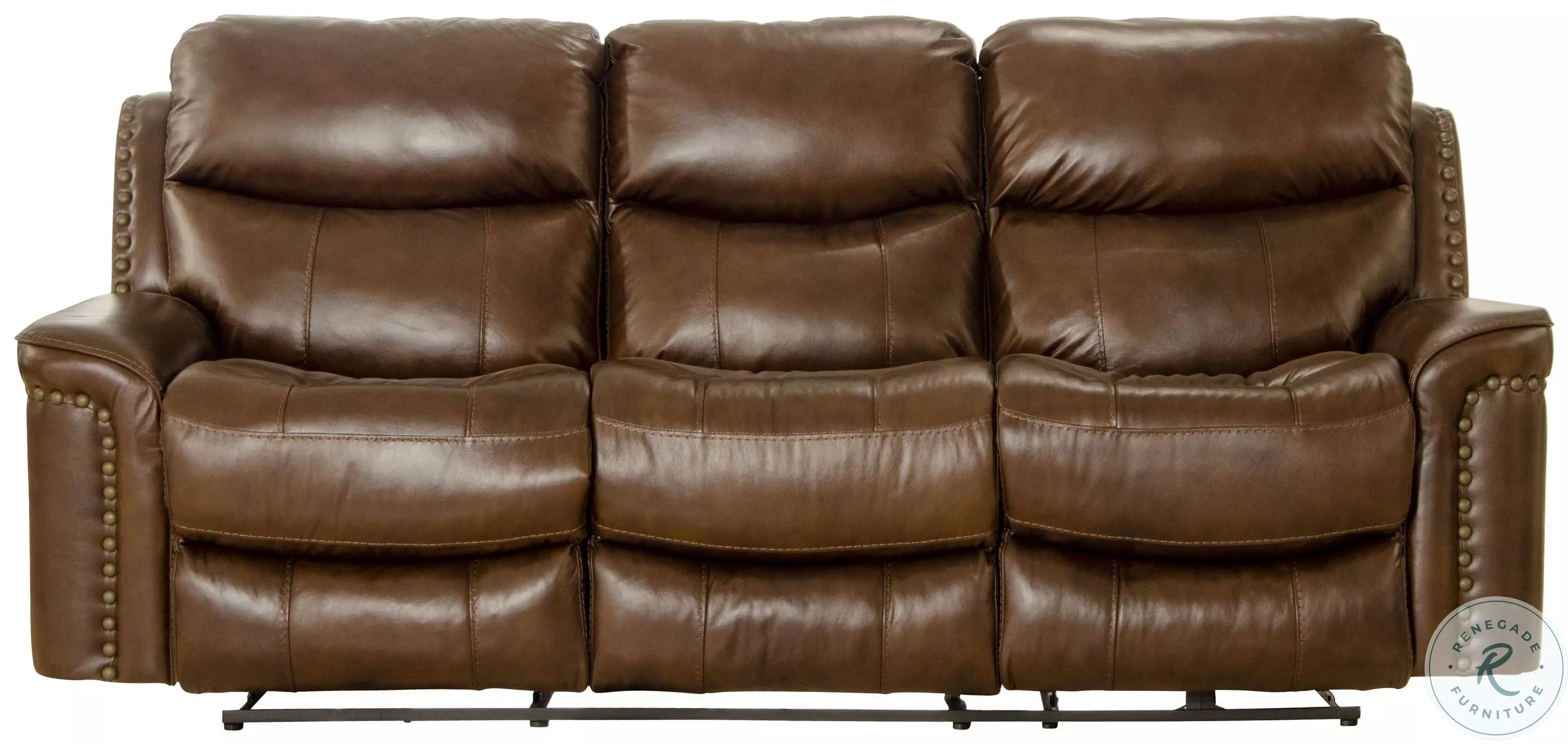 Ceretti Brown Power Reclining Sofa From Catnapper | Coleman Furniture