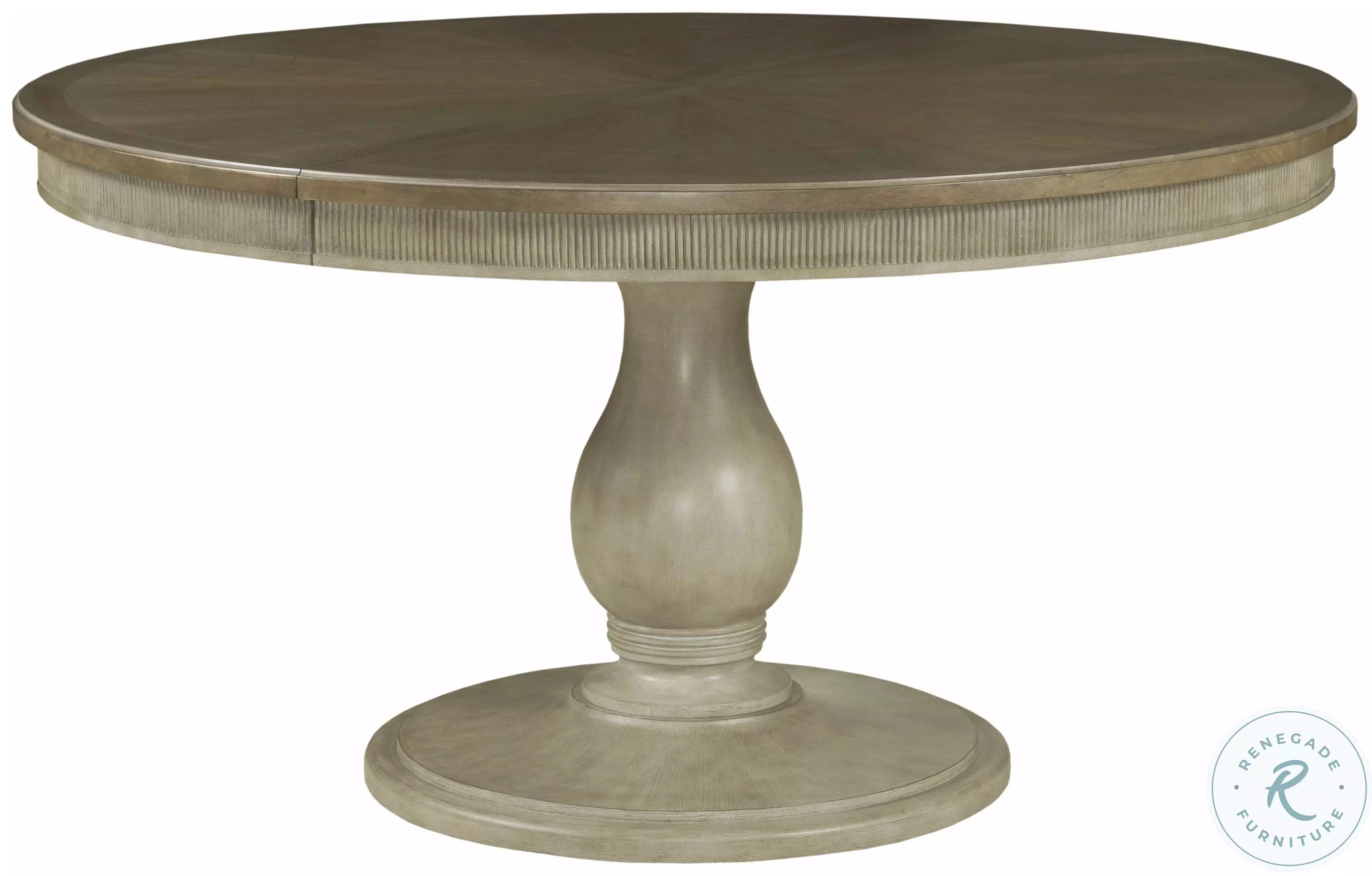 Savona Octavia Versaille and Elm Round Extendable Dining