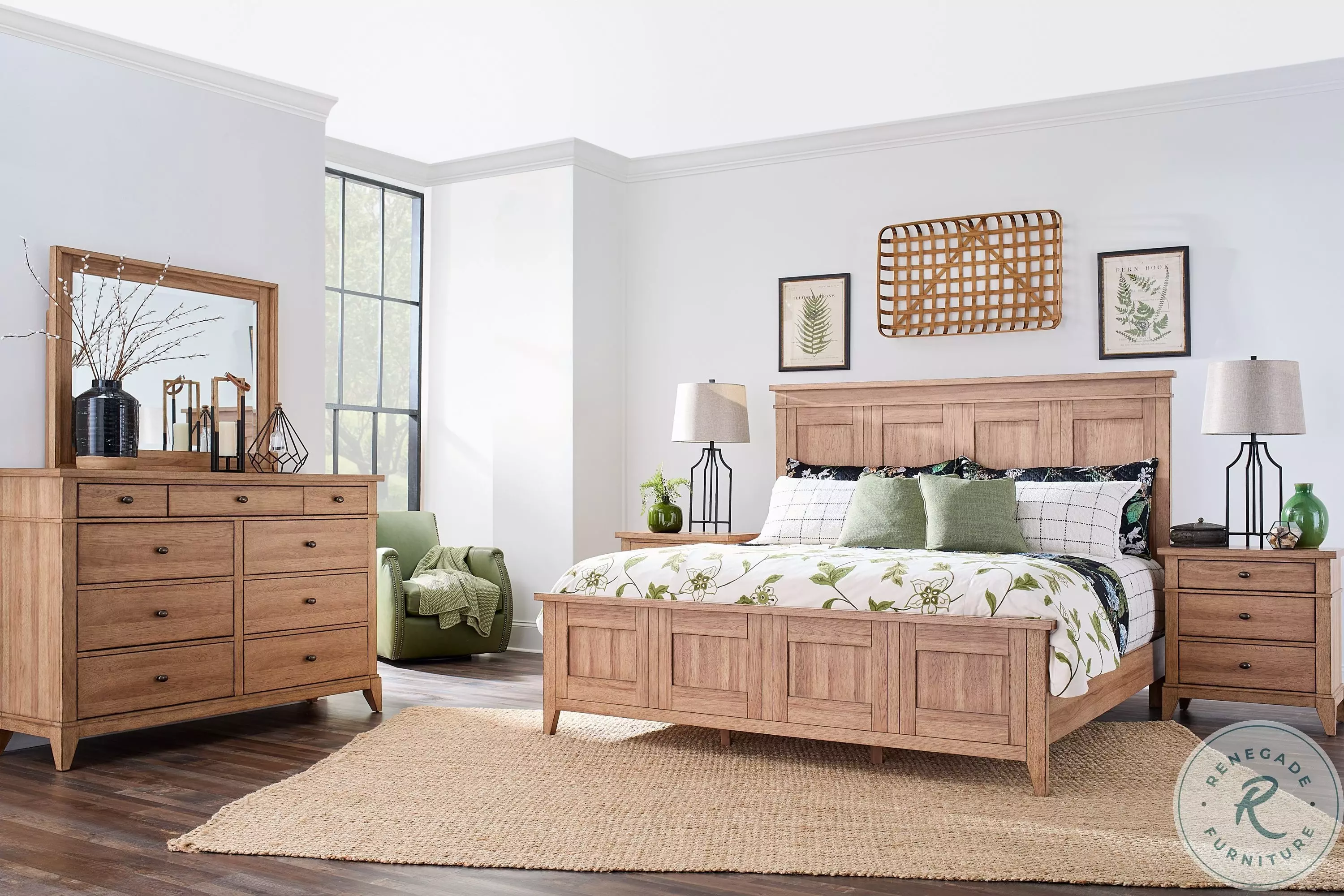 Todays Tradition Hickory Panel Bedroom Set from Legacy Classic
