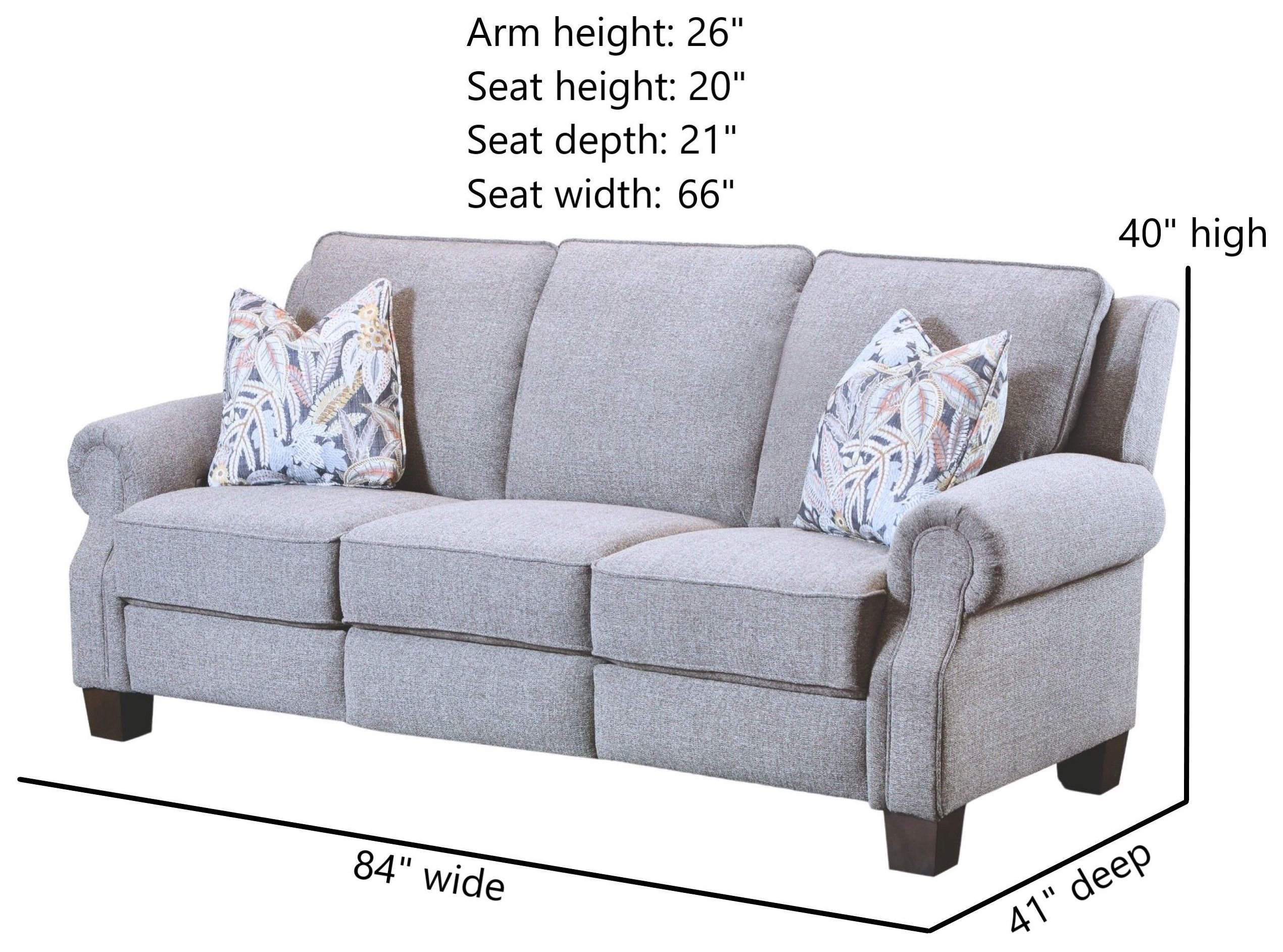 Bedford Park Nature 84" Power Reclining Sofa