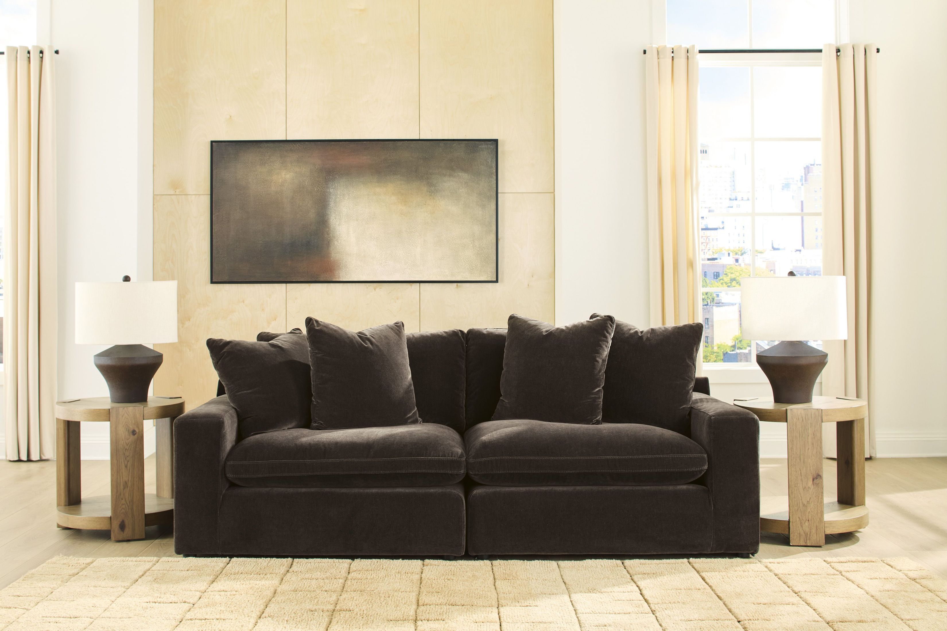 Maxton Heights Bittersweet Modular Sectional from Ashley Furniture
