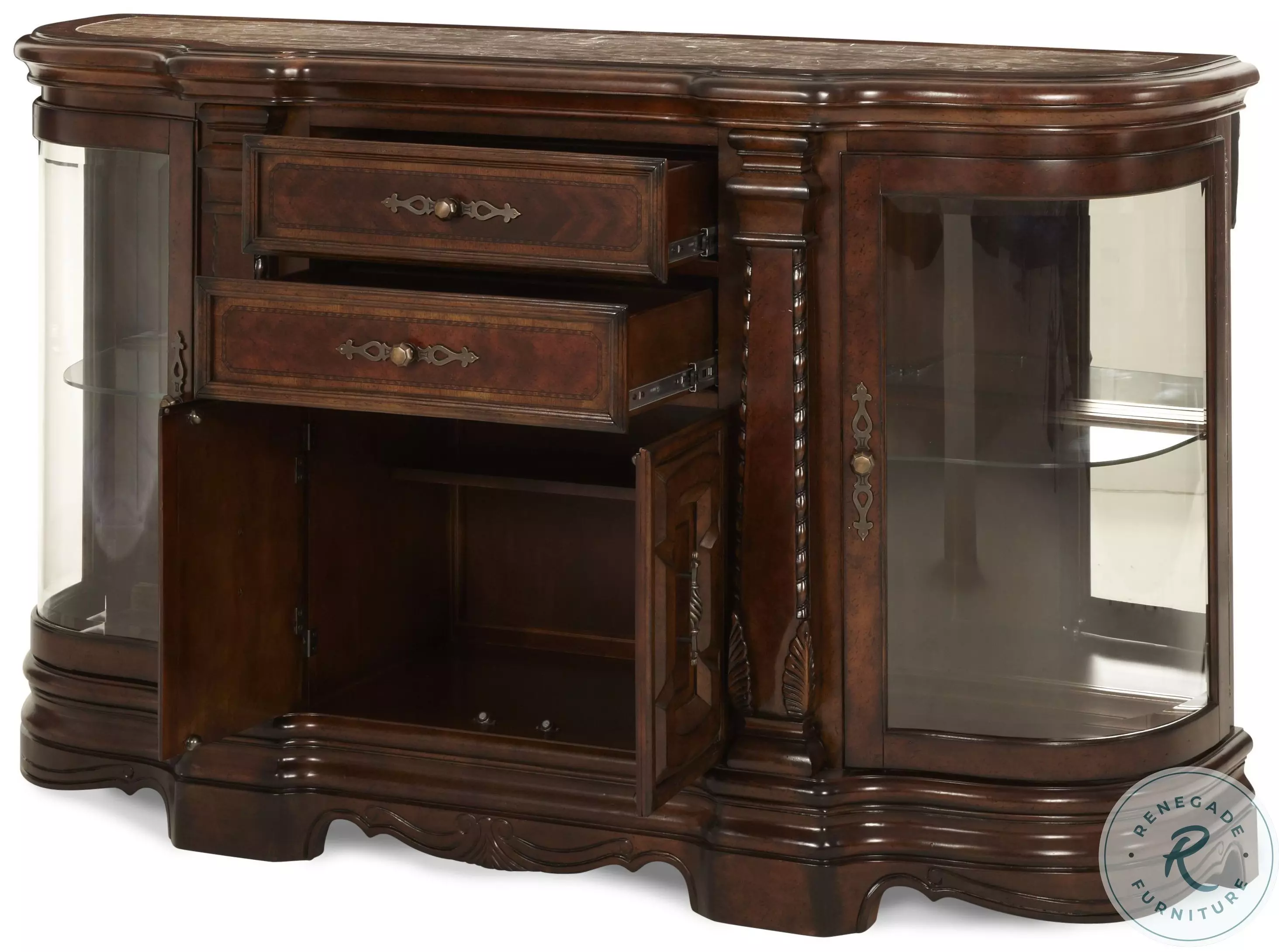 Windsor Court Vintage Fruitwood Sideboard From Home Gallery Stores